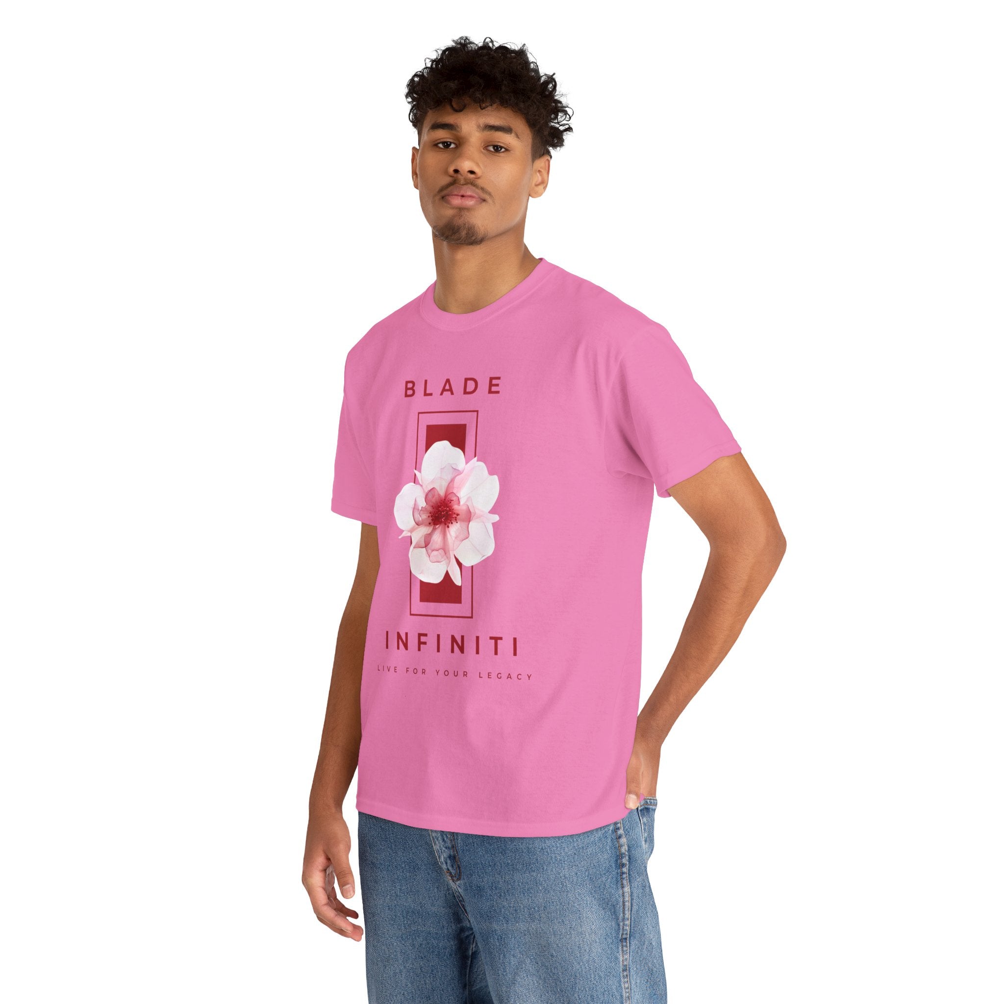 Essence of Infiniti Red/Pink Floral T-Shirt