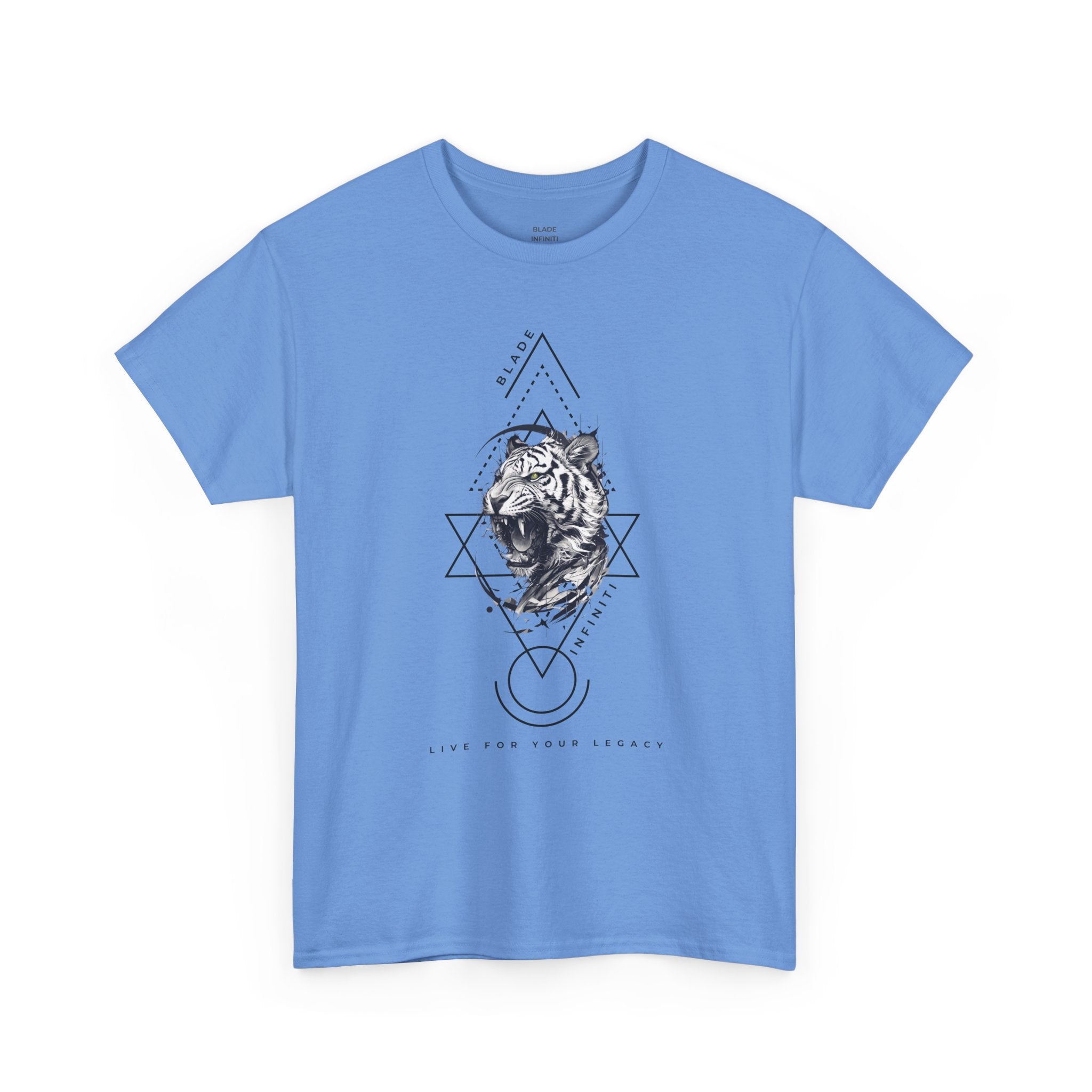 Geometric King Black TX Tiger T-Shirt