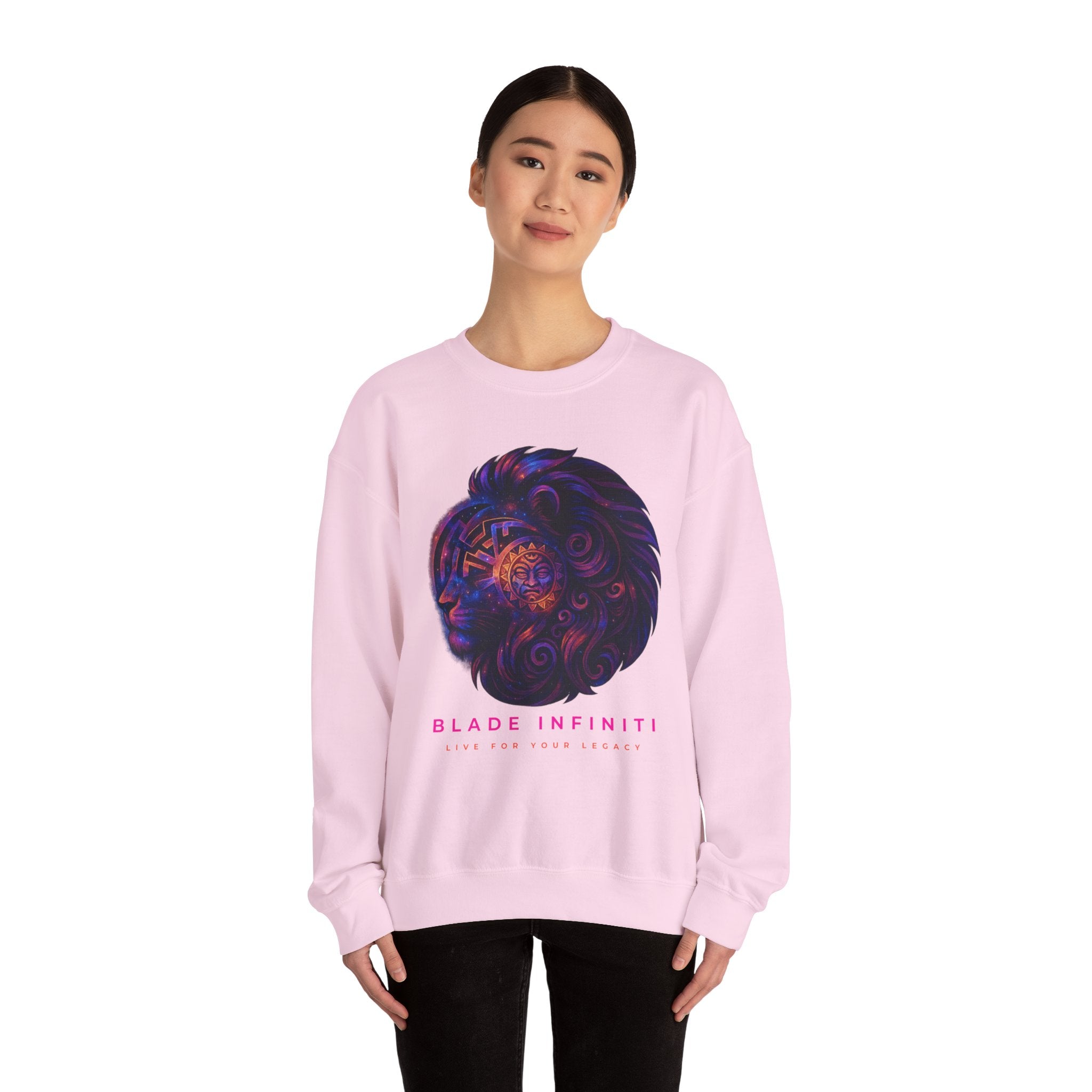 Aztec Lion V2 Unisex Crewneck Sweater