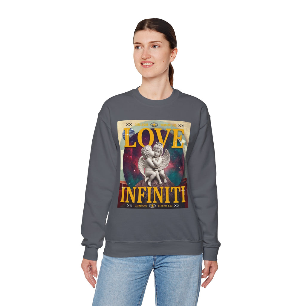 Celestial Love, Infiniti Unisex Crewneck Sweater
