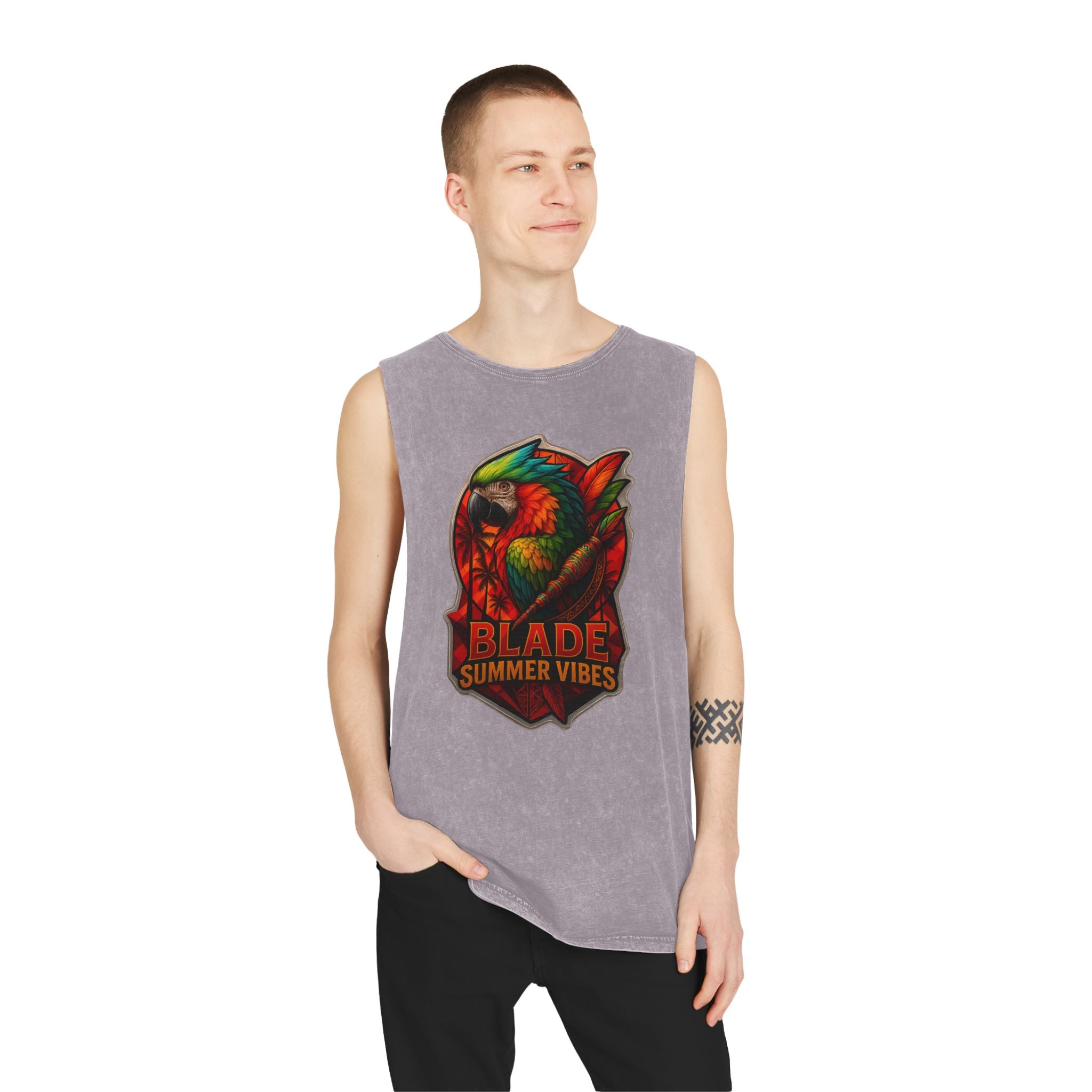 Aztec Parrot Tank Top