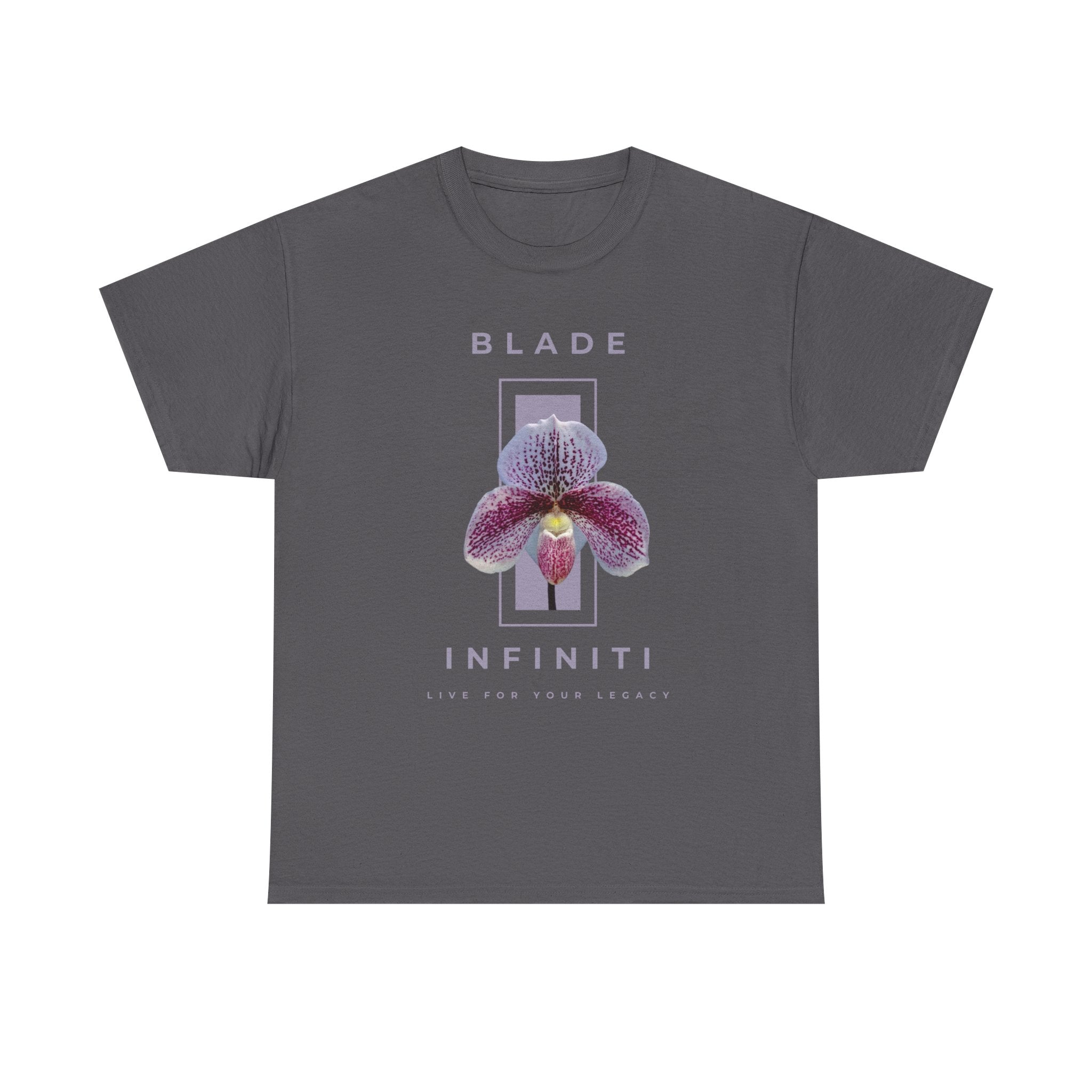 Essence of Infiniti Dainty Acai Purple Floral T-Shirt