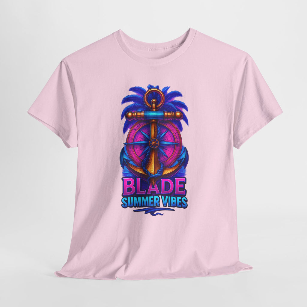 Anchor Compass Multi Blue/Pink T-Shirt