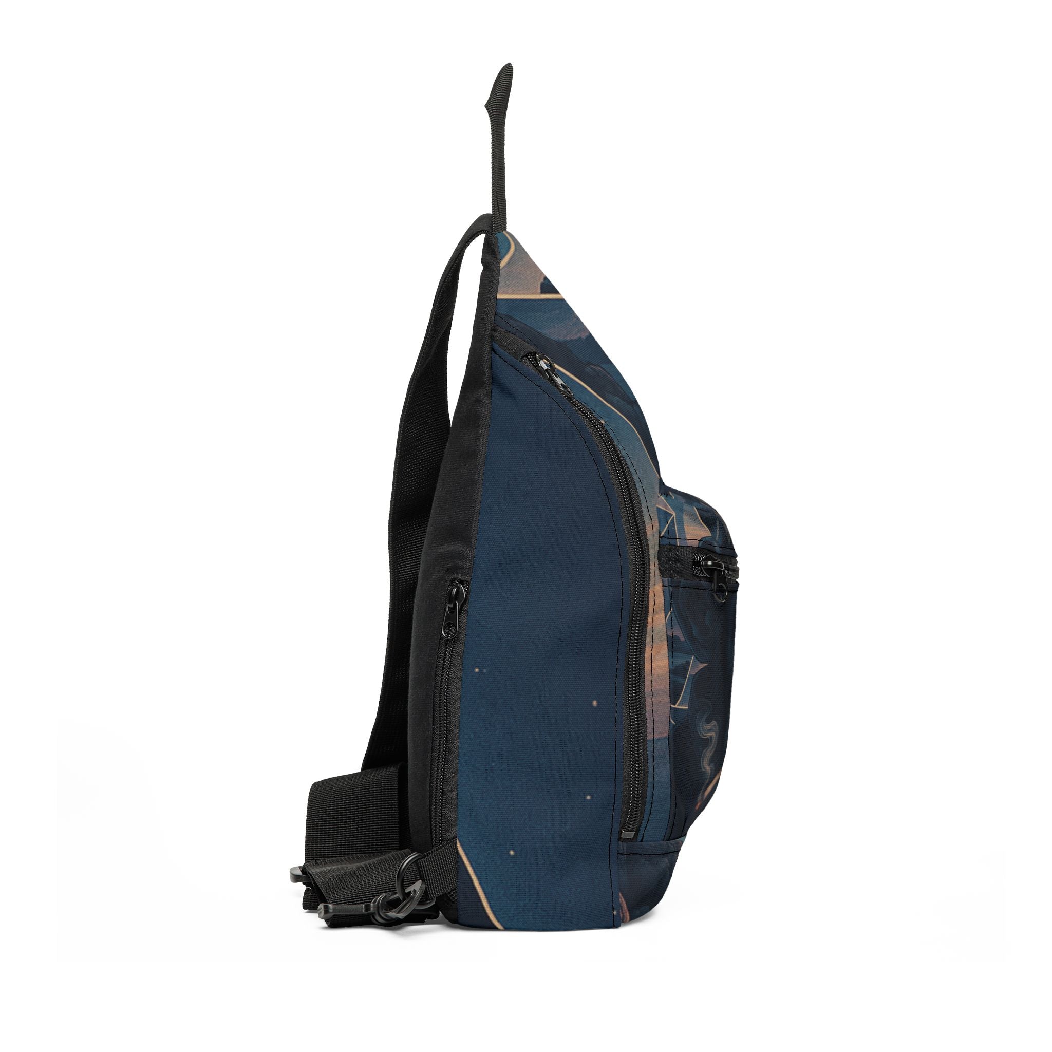 Version 2 Weed/Pot Monkey Crossbody Backpack