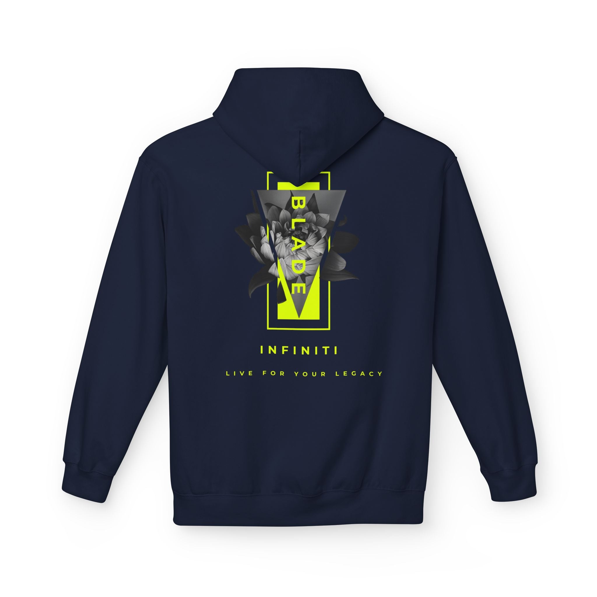 Flora Essence Neon Green Version 2 TX Floral Hoodie