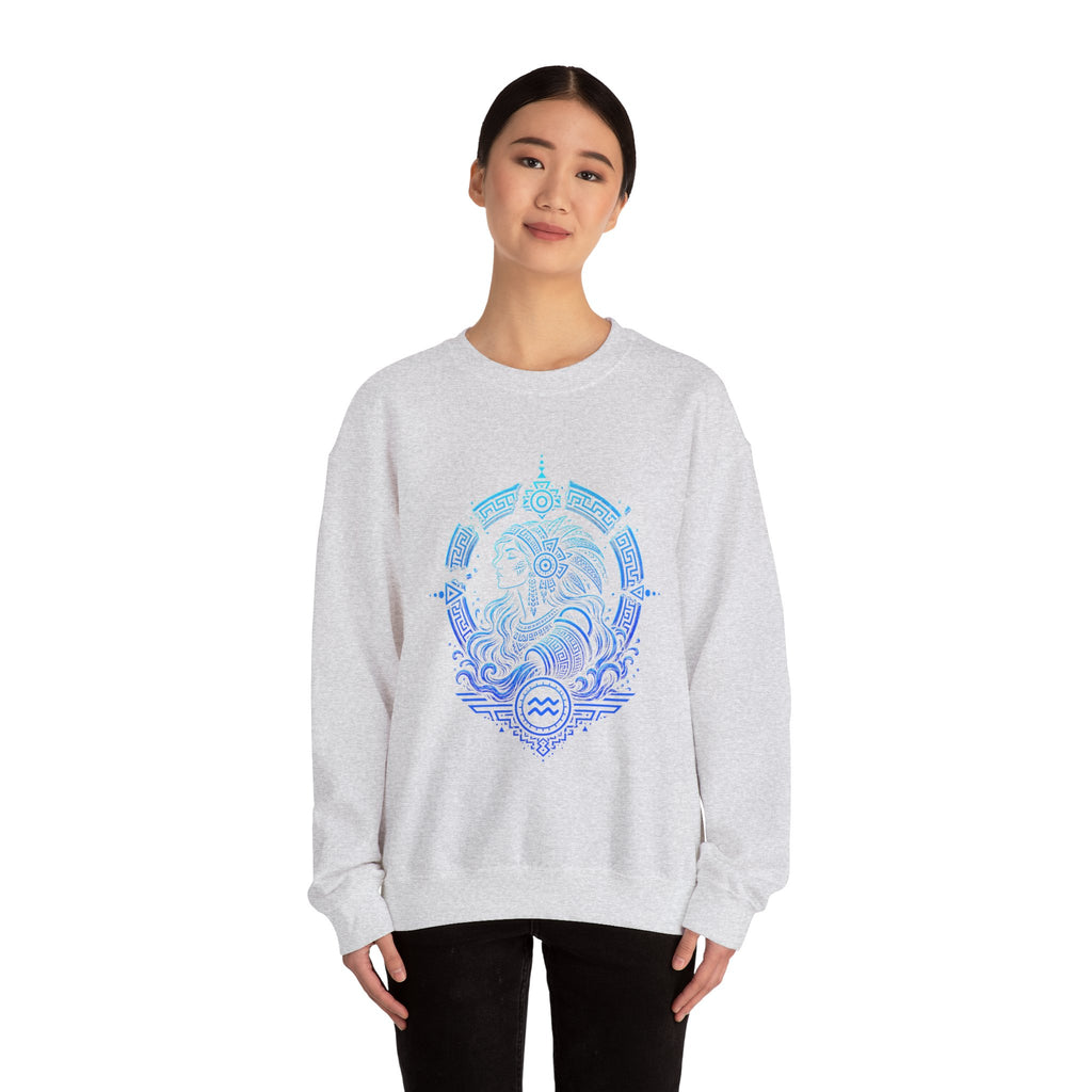 Aquarius Zodiac Version 2 Unisex Sweater