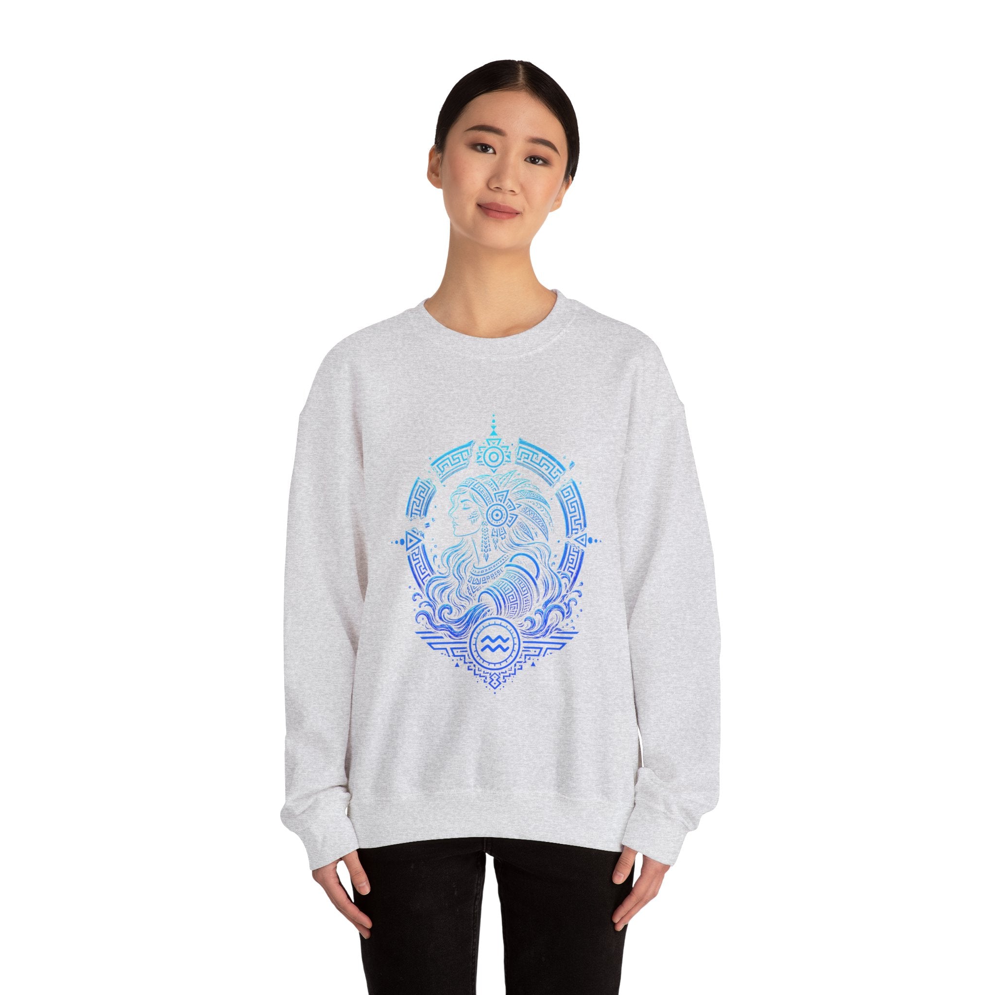 Aquarius Zodiac Version 2 Unisex Sweater