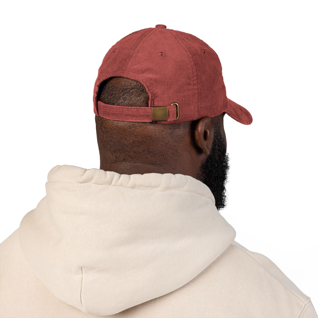 Father's Day Personalized Vintage Corduroy Hat/Cap (Embroidered)