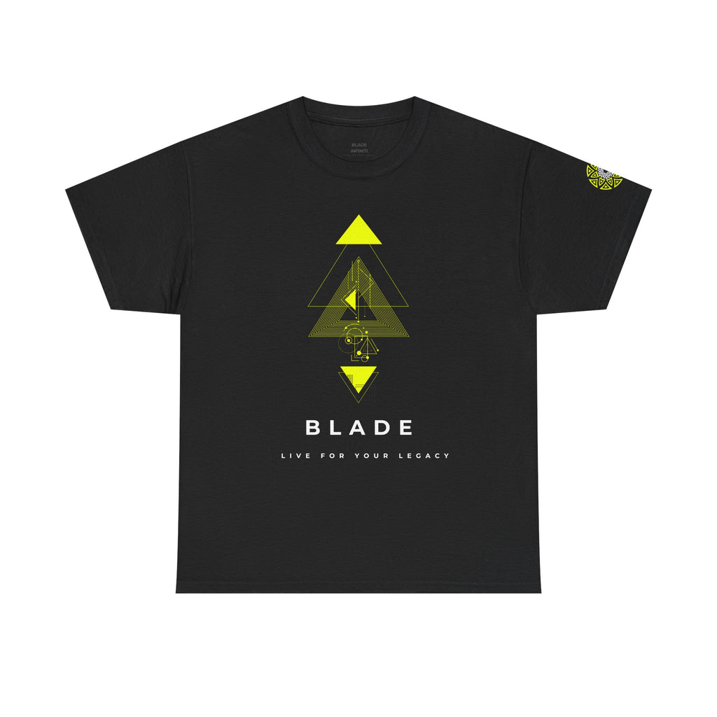 Geometric Odyssey Version 3 Neon Green T-Shirt
