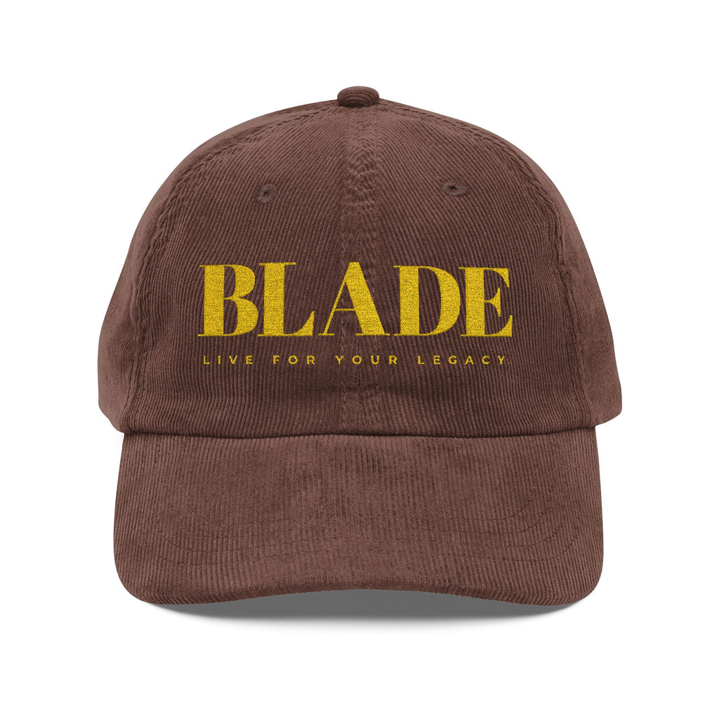 Blade Legacy Vintage Corduroy Hat/Cap Embroidery