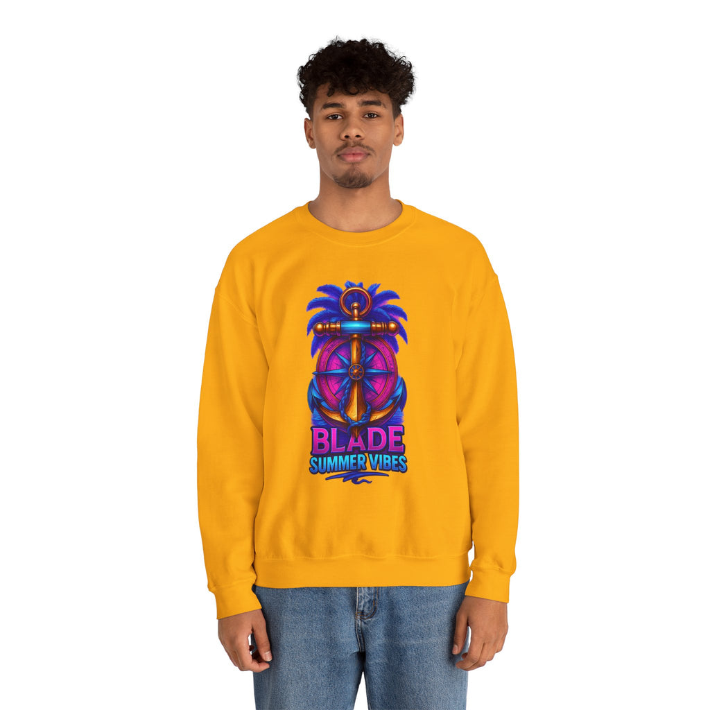 Anchor Compass Unisex Crewneck Sweater