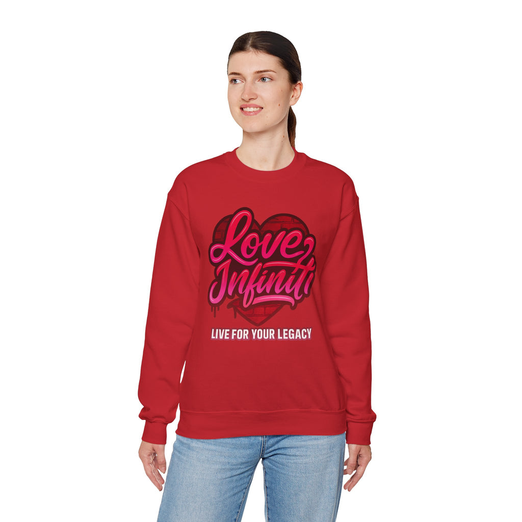 Love, Infiniti Street Vibes Unisex Crewneck Sweater