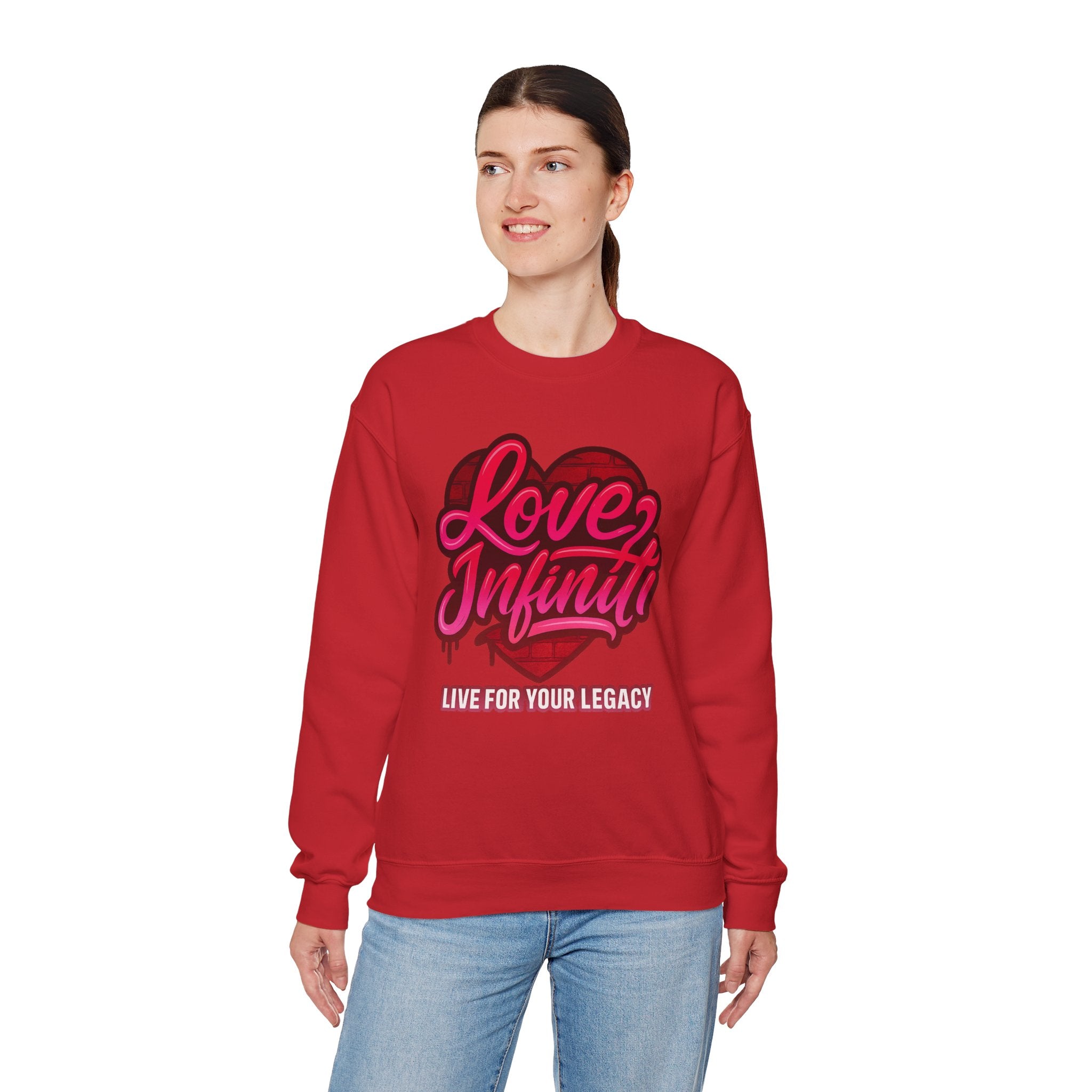 Love, Infiniti Street Vibes Unisex Crewneck Sweater