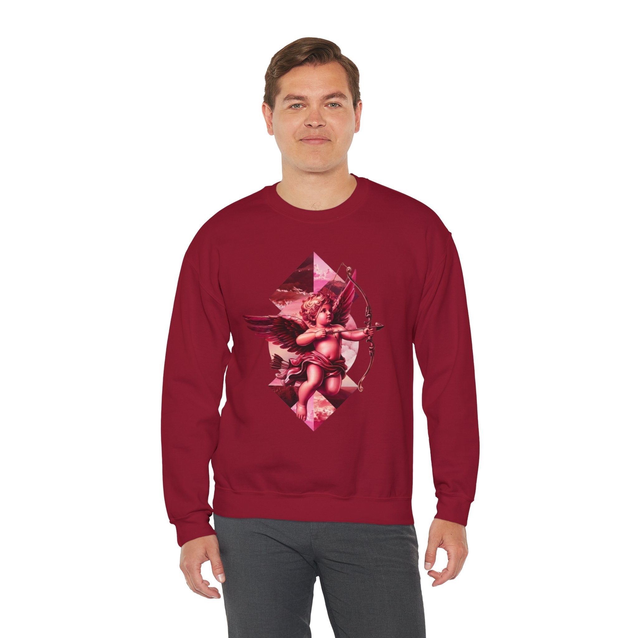 Cupid's Bow + Arrow - Love, Infiniti Unisex Crewneck Sweater