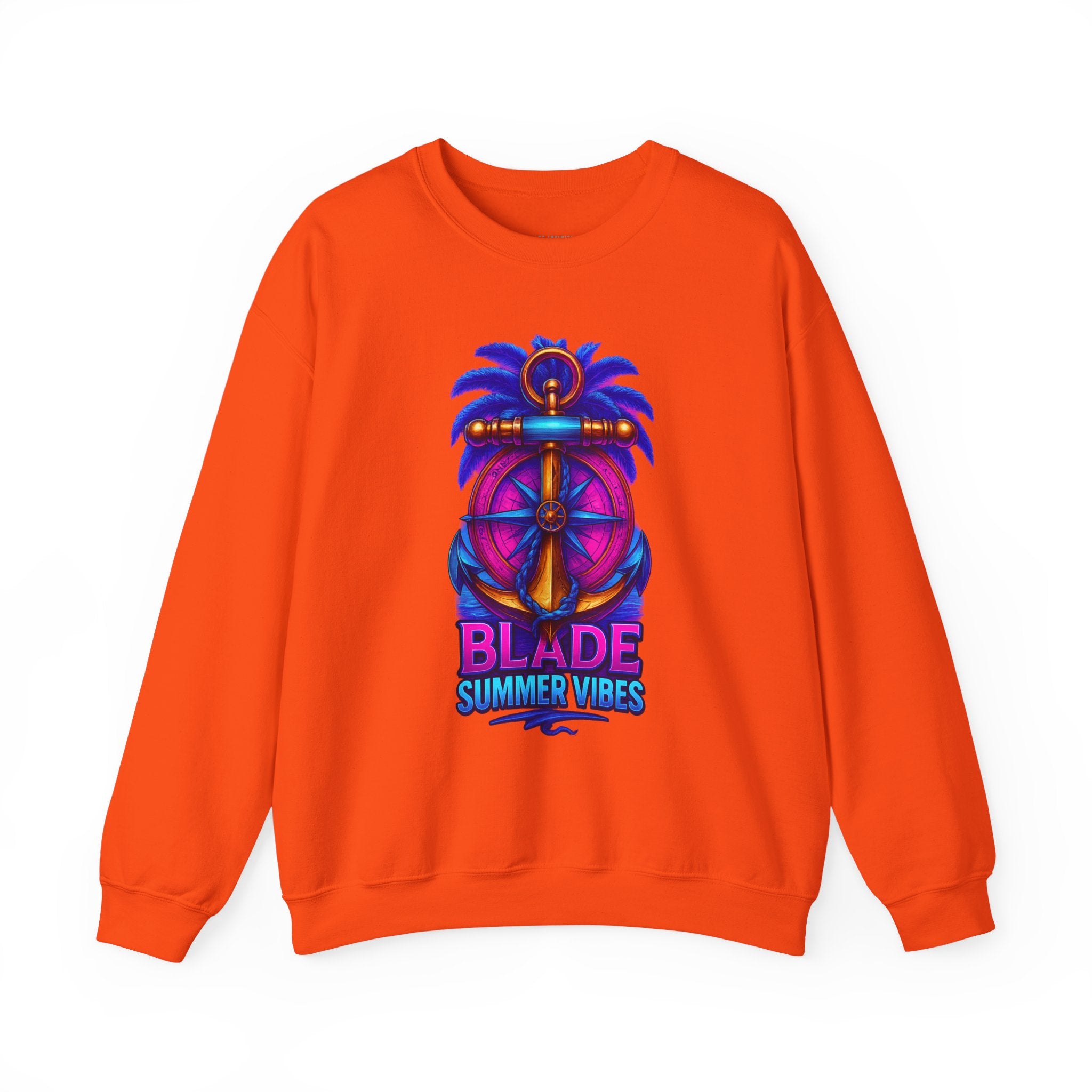 Anchor Compass Unisex Crewneck Sweater
