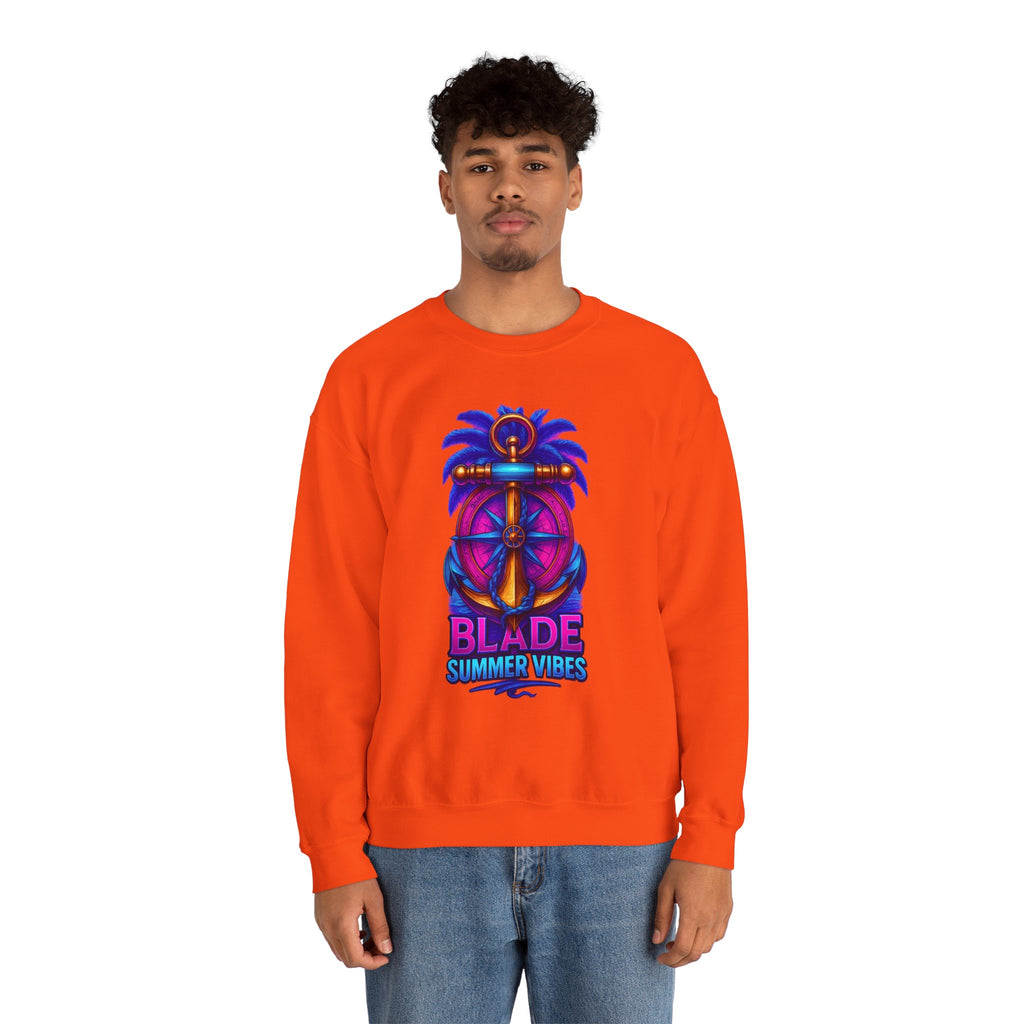 Anchor Compass Unisex Crewneck Sweater