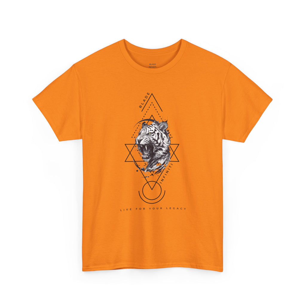Geometric King Black TX Tiger T-Shirt