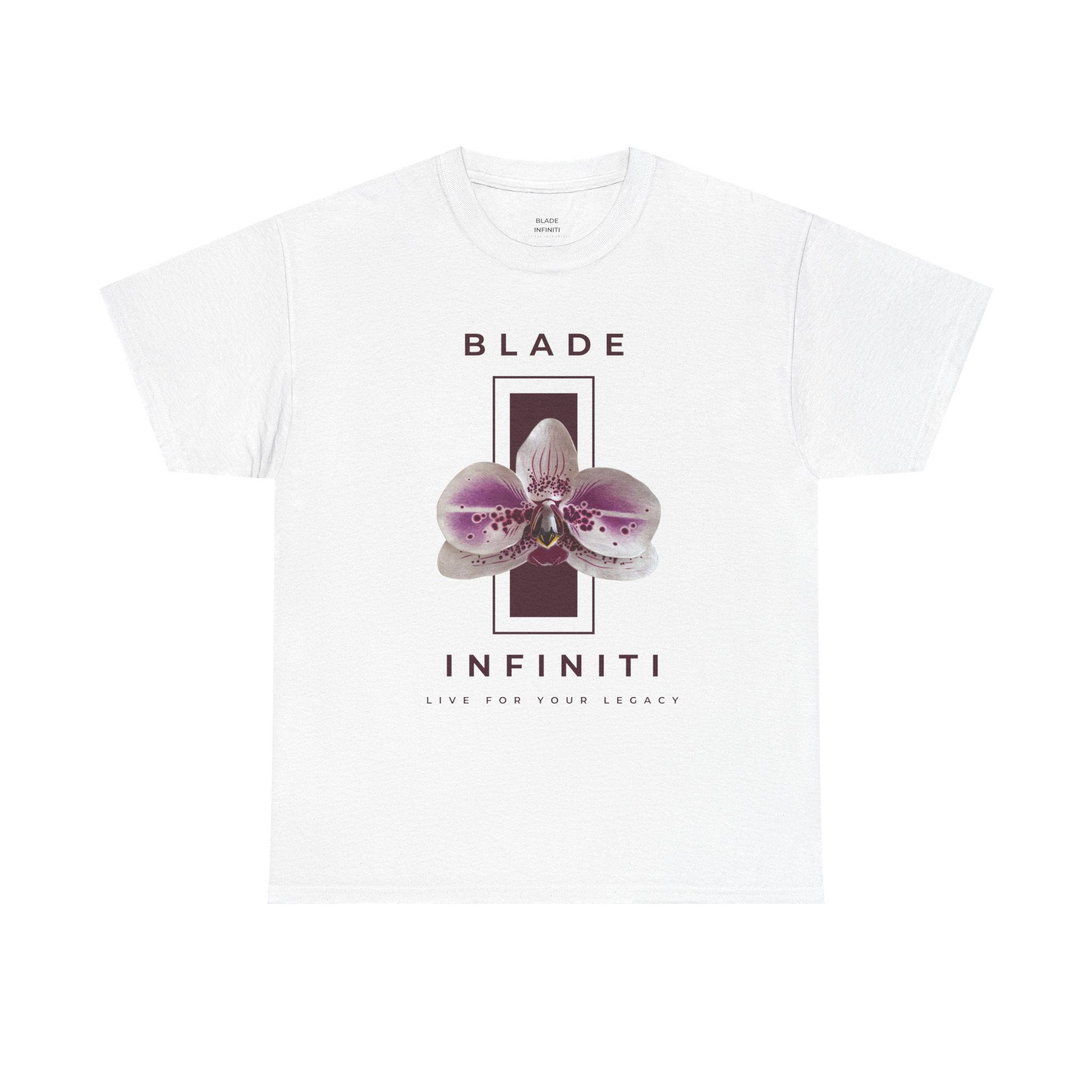 Essence of Infiniti Deep Purple Floral T-Shirt