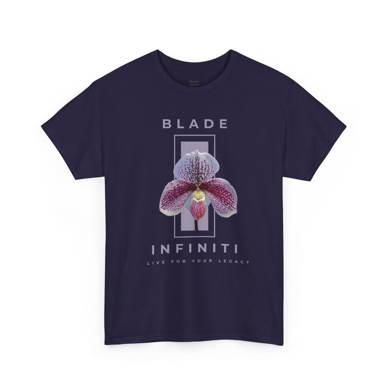 Essence of Infiniti Dainty Acai Purple Floral T-Shirt