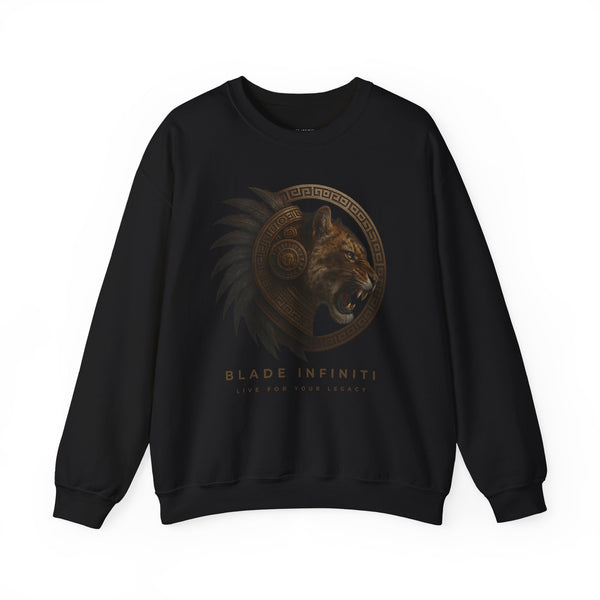 Aztec Tiger Unisex Crewneck Sweater