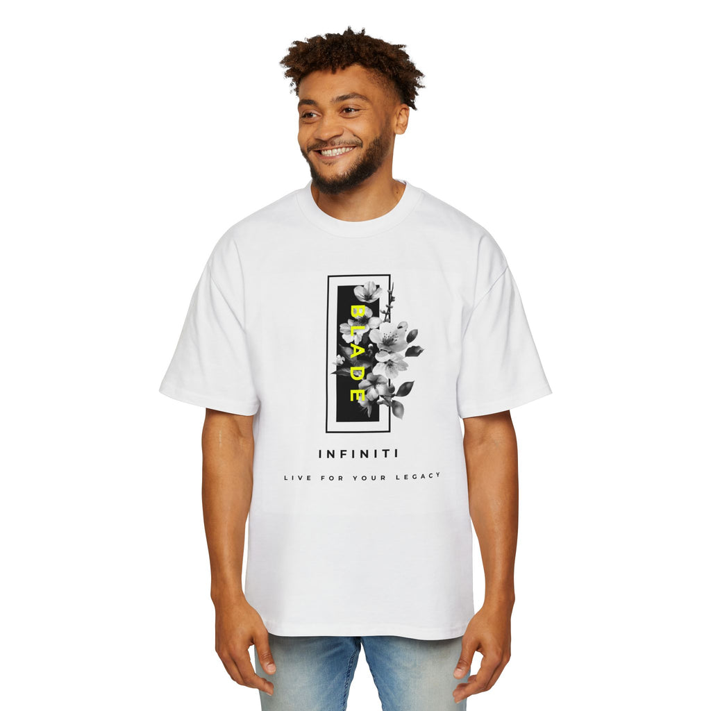 Bloom Bae White Heavy Oversized T-Shirt