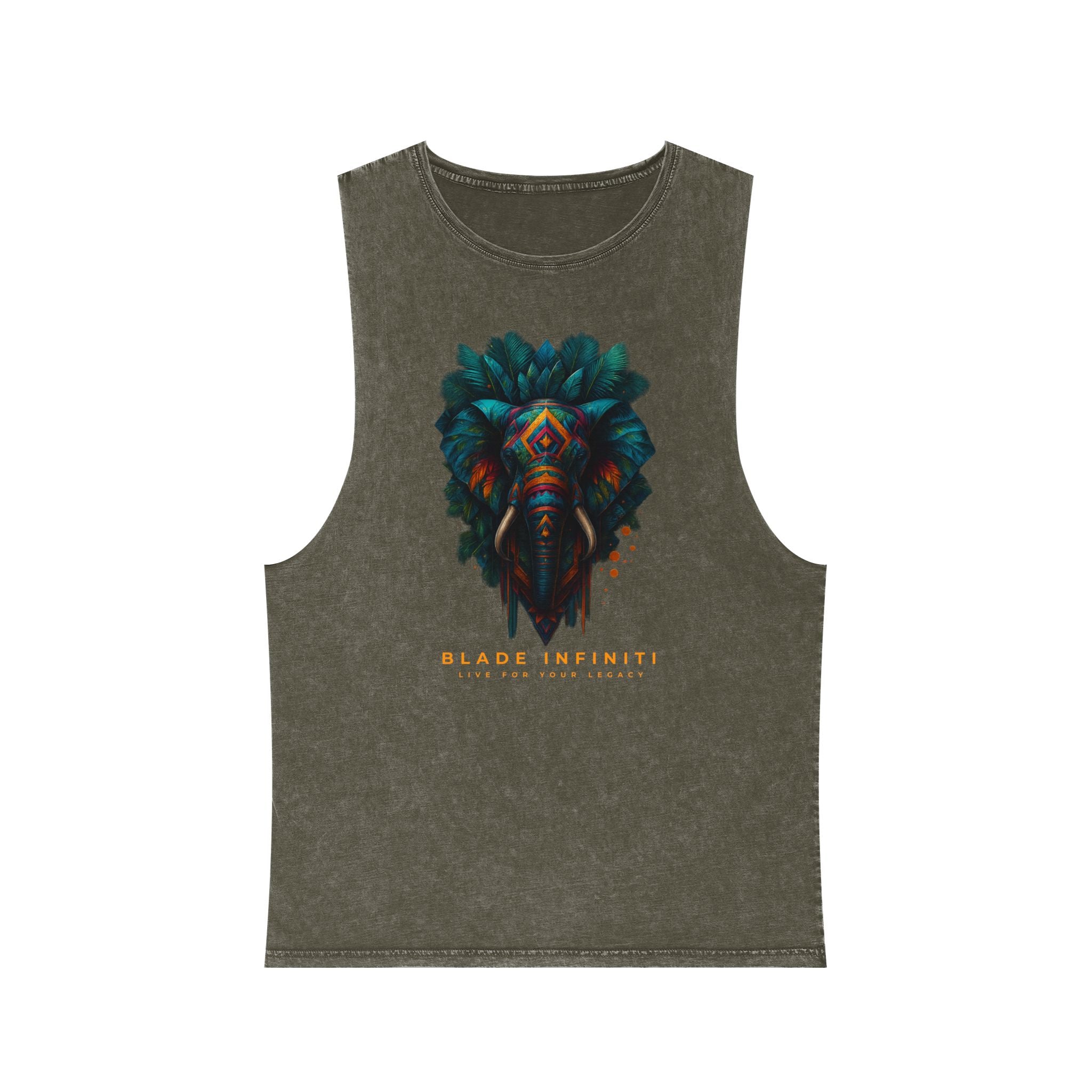 Midnight Tiki Elephant Tank Top