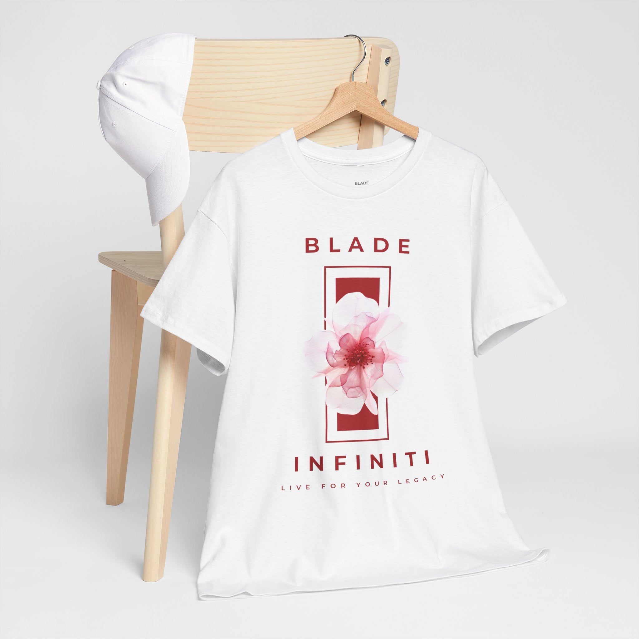 Essence of Infiniti Red/Pink Floral T-Shirt