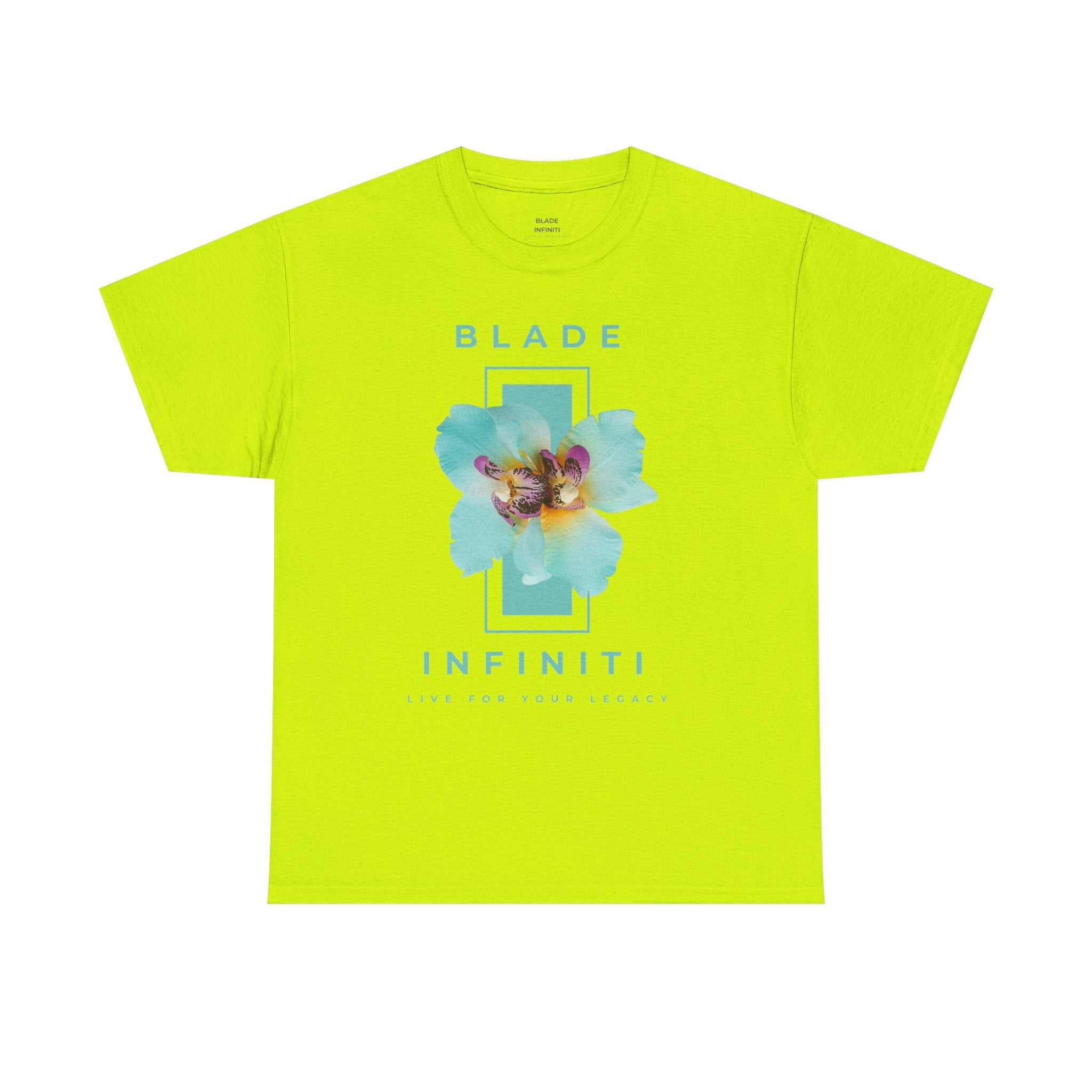 Essence of Infiniti Light Aqua Floral T-Shirt