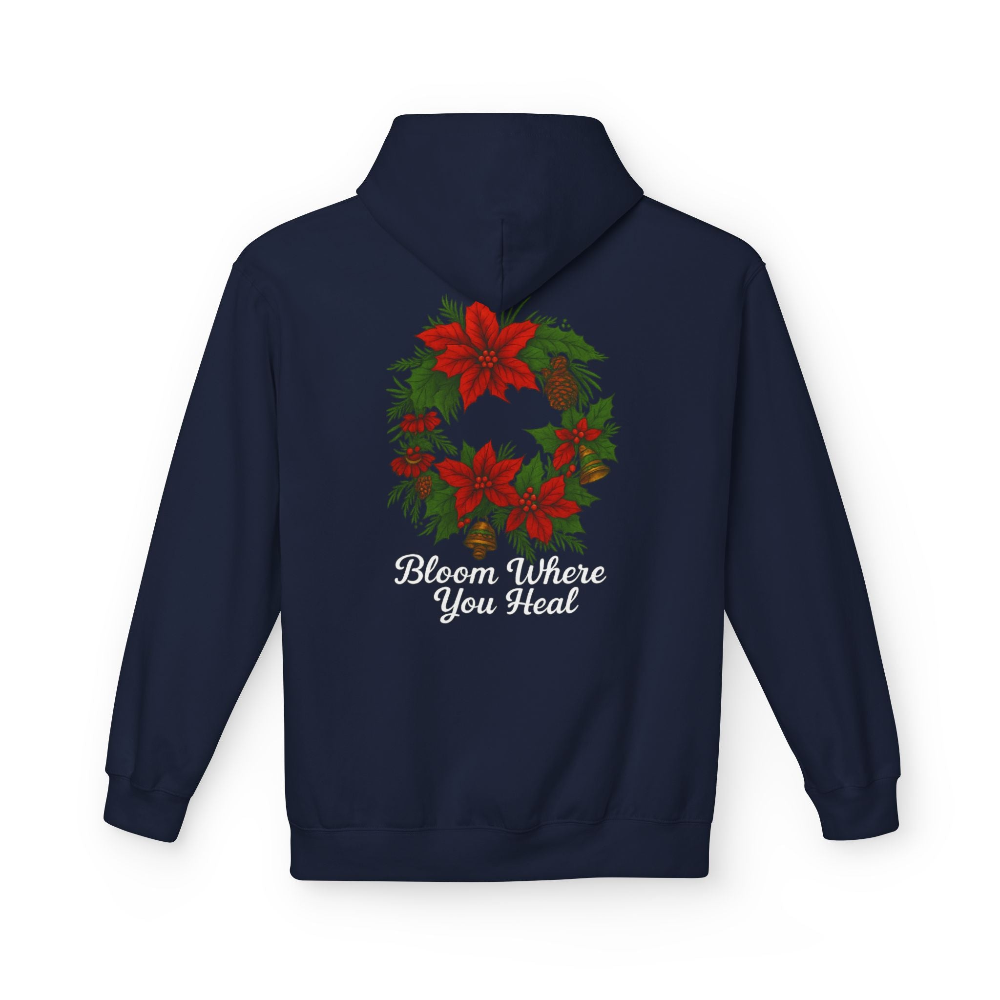 Bloom Where You Heal Wreath Christmas/Xmas Hoodie