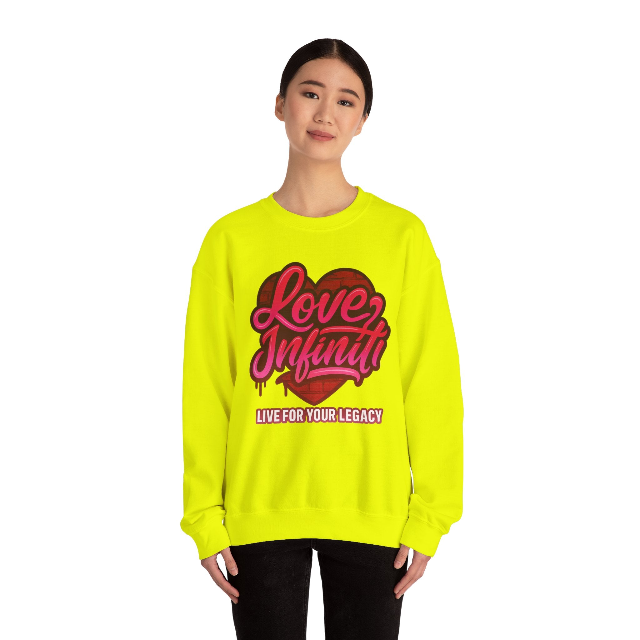 Love, Infiniti Street Vibes Unisex Crewneck Sweater