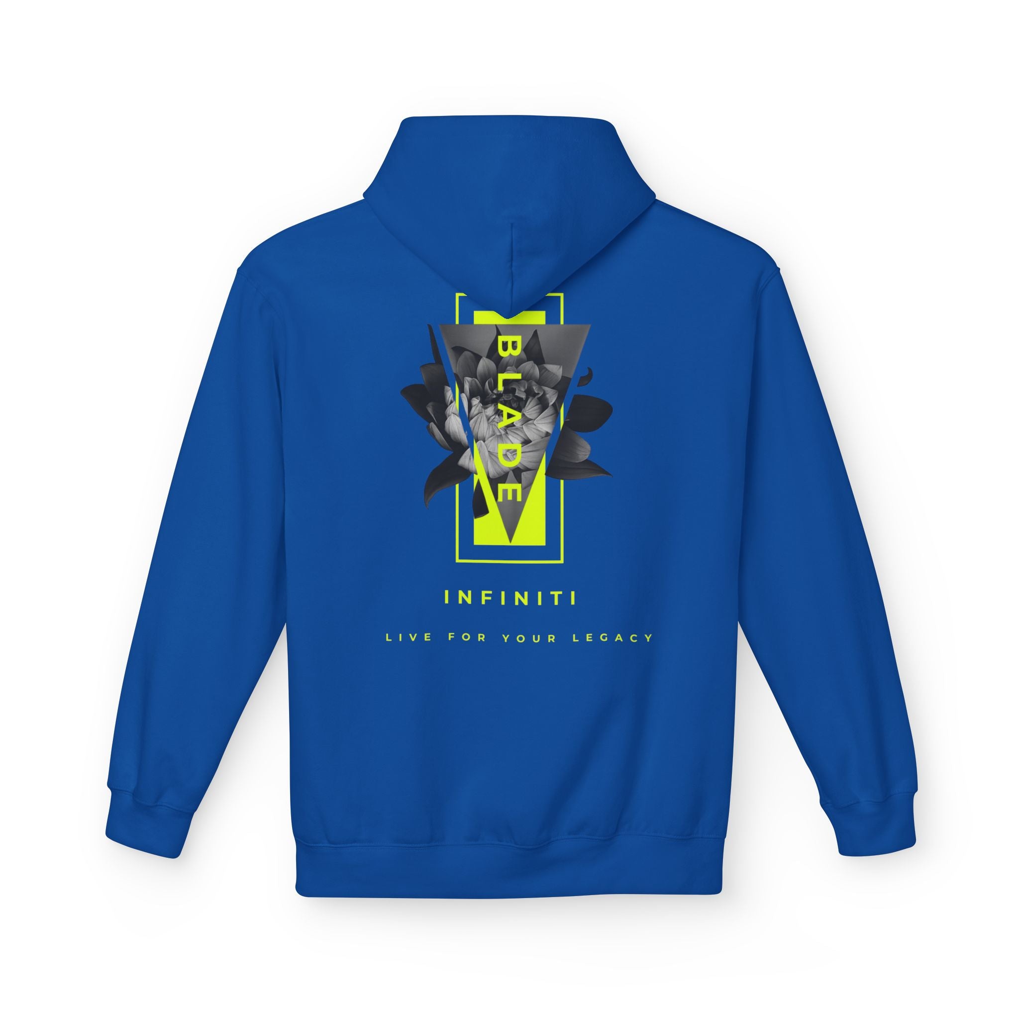 Flora Essence Neon Green Version 2 TX Floral Hoodie