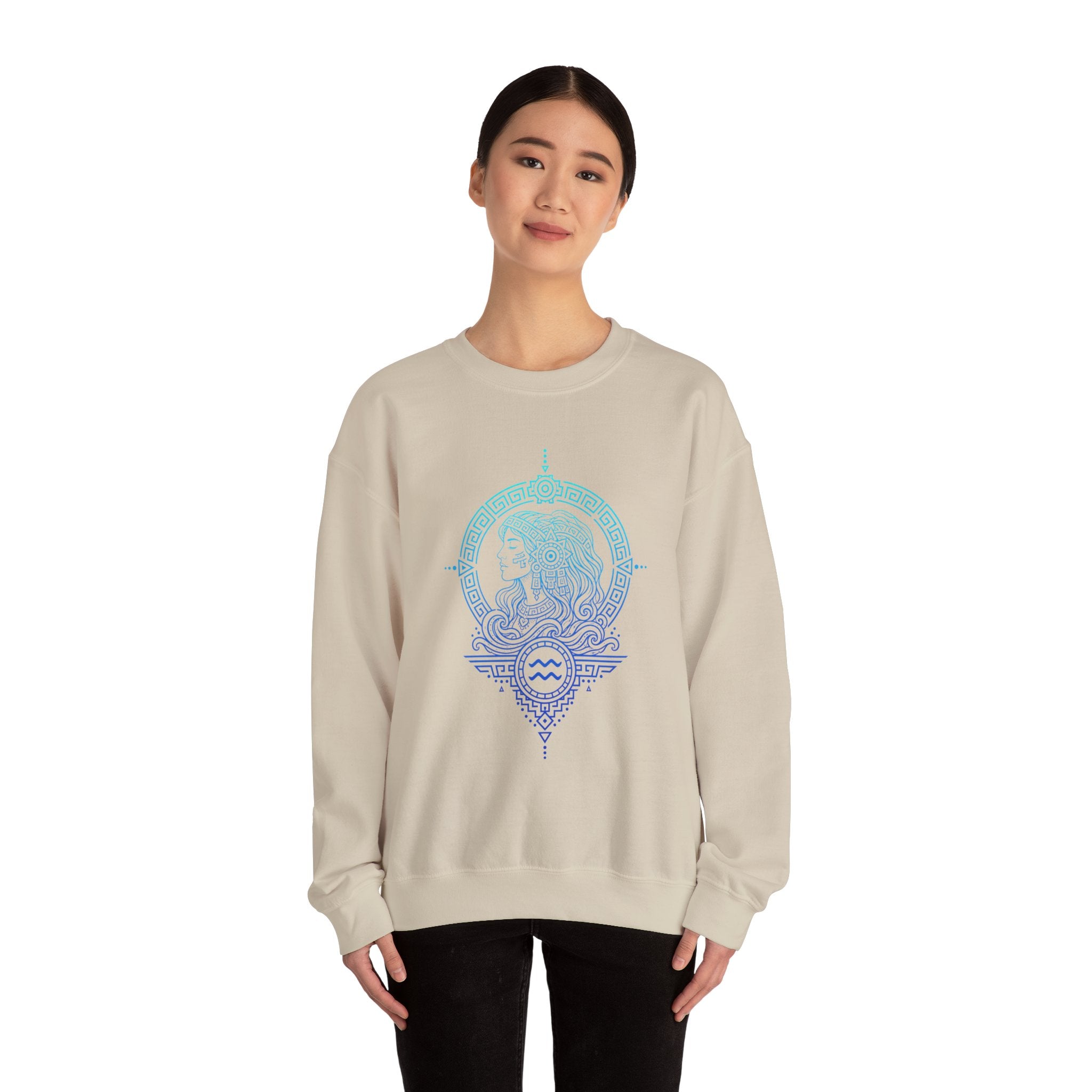 Aquarius Zodiac Unisex Sweater