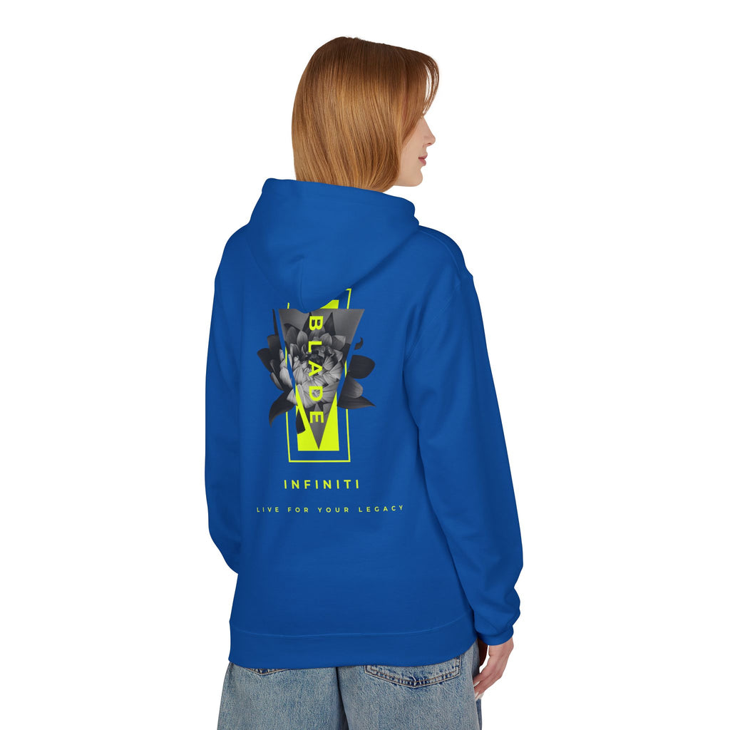 Flora Essence Neon Green Version 2 TX Floral Hoodie