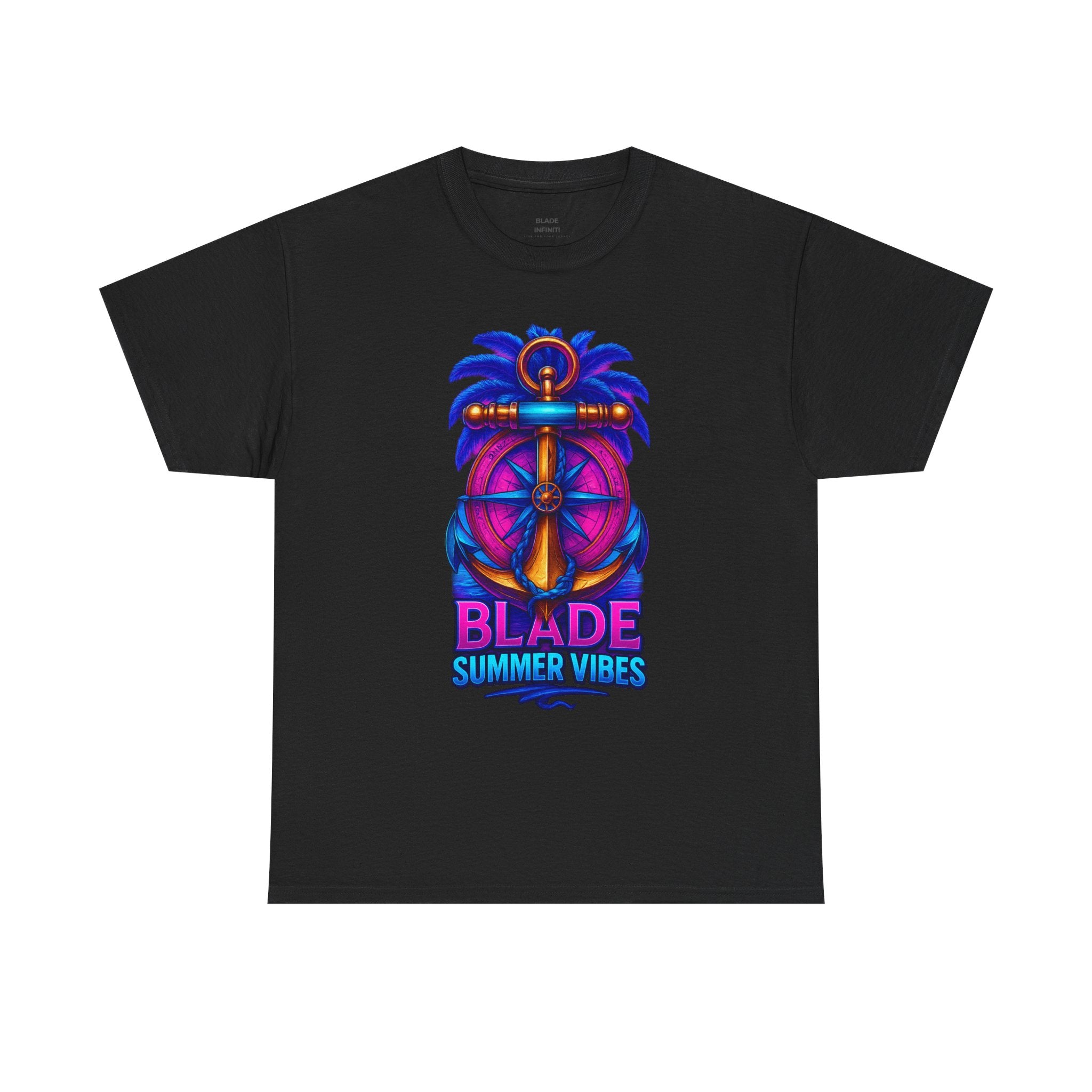 Anchor/Compass Multi Blue/Pink T-Shirt