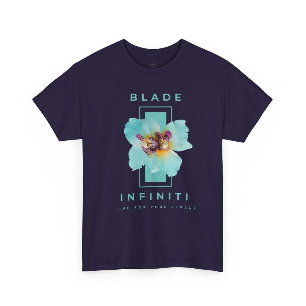 Essence of Infiniti Light Aqua Floral T-Shirt