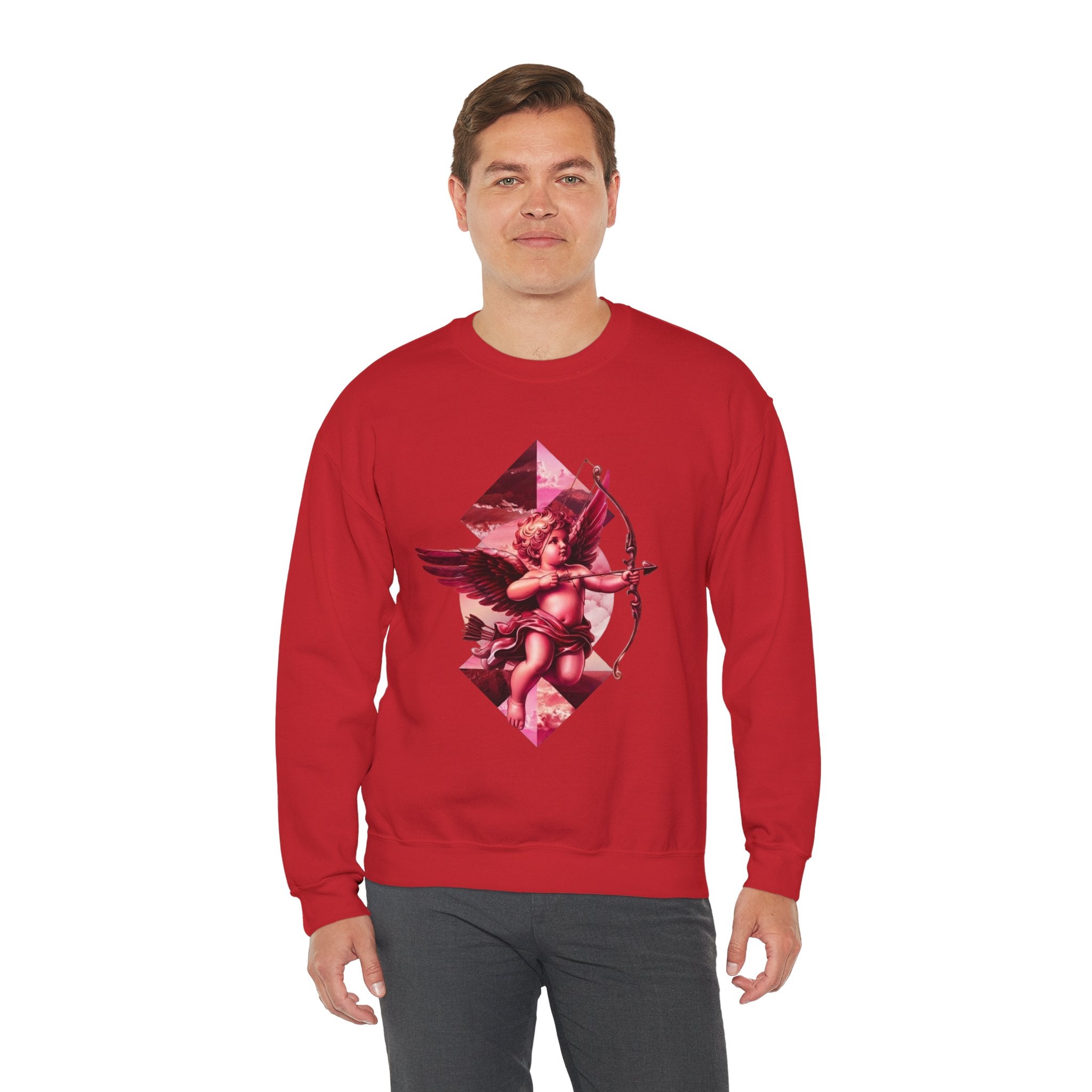 Cupid's Bow + Arrow - Love, Infiniti Unisex Crewneck Sweater