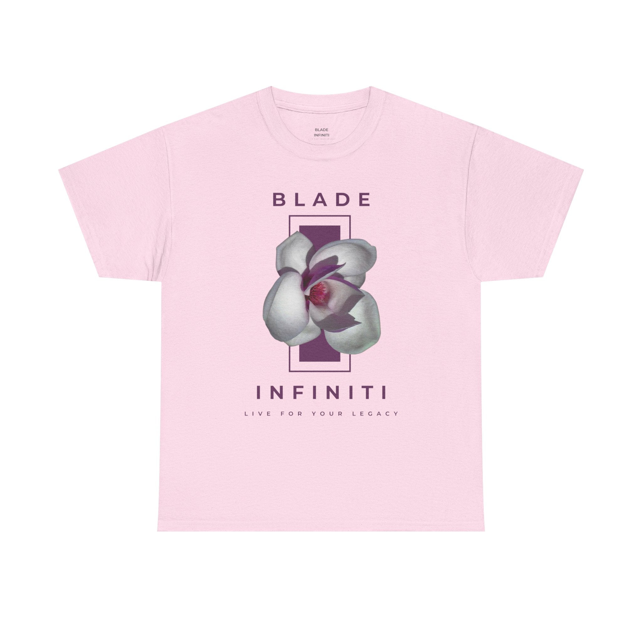 Essence of Infiniti Deep Acai Purple Floral T-Shirt