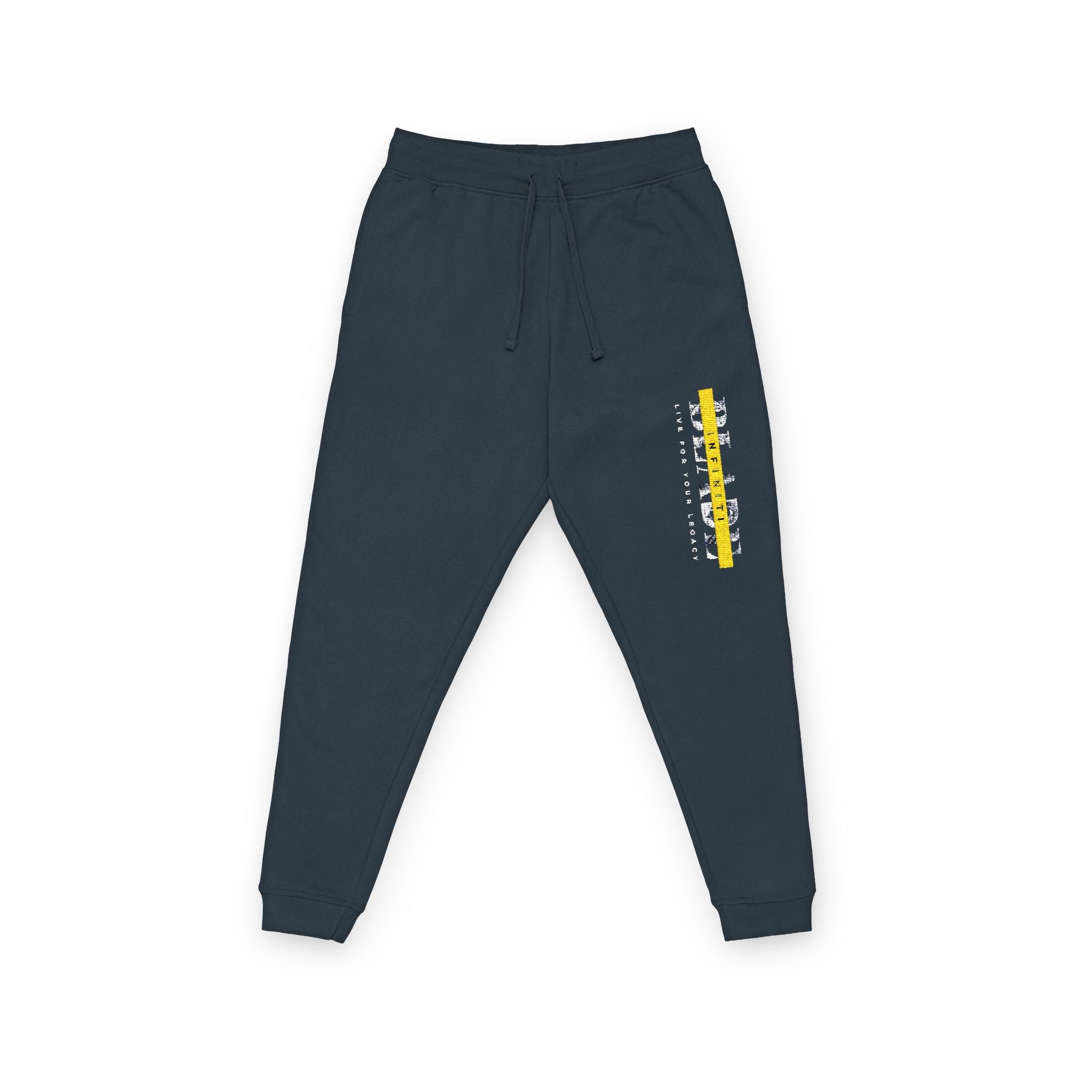 King Essential Embroidery Lion Fleece Joggers
