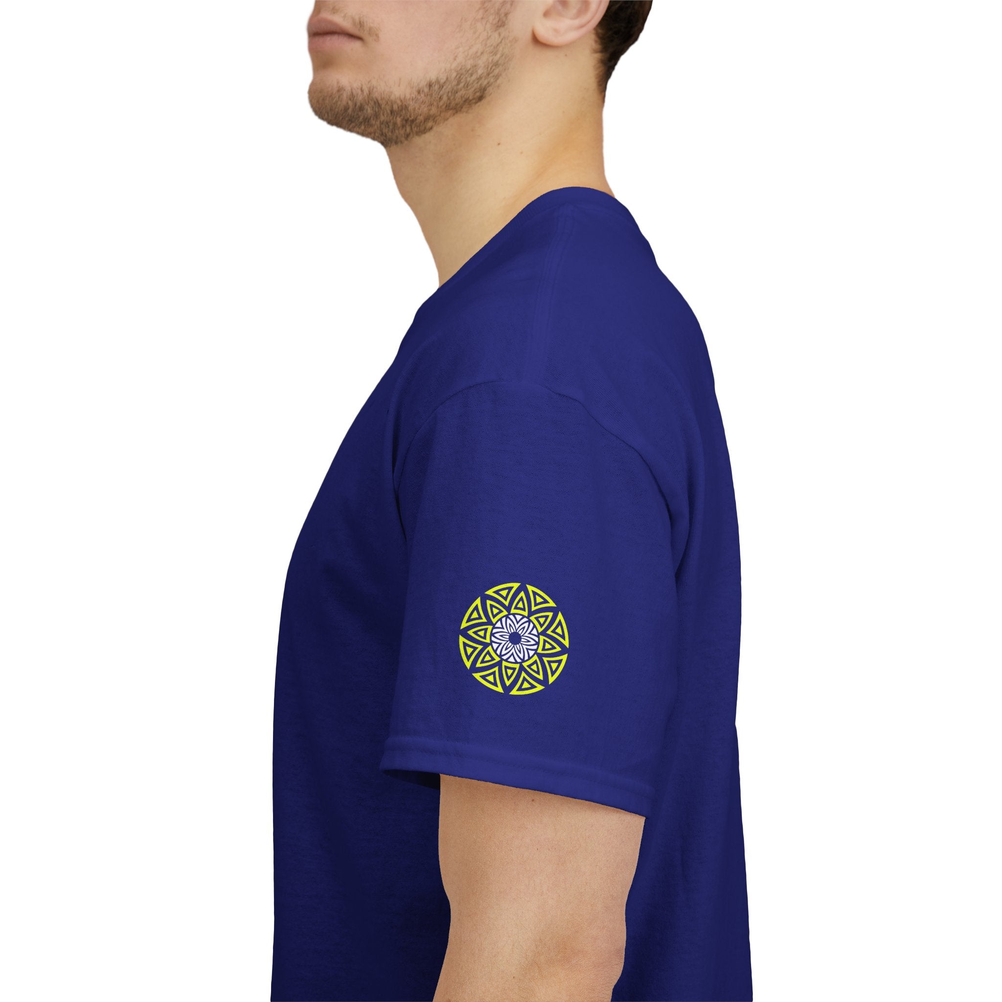 Geometric Odyssey Version 3 Neon Green T-Shirt