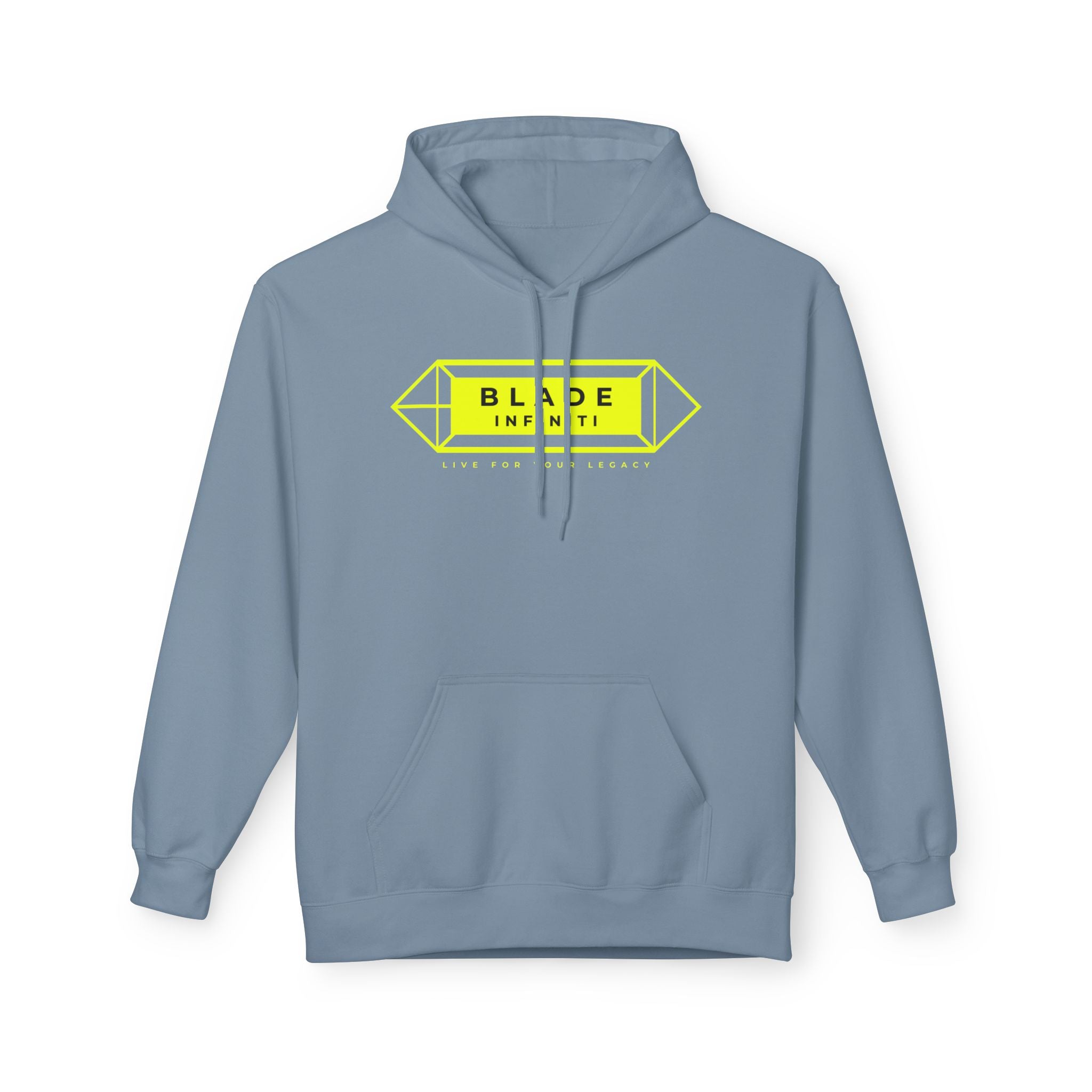 Geometric Infiniti Neon Green Hoodie