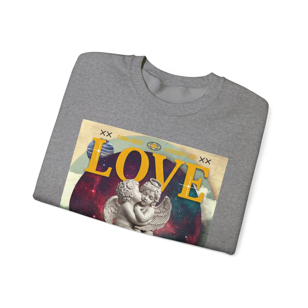 Celestial Love, Infiniti Unisex Crewneck Sweater