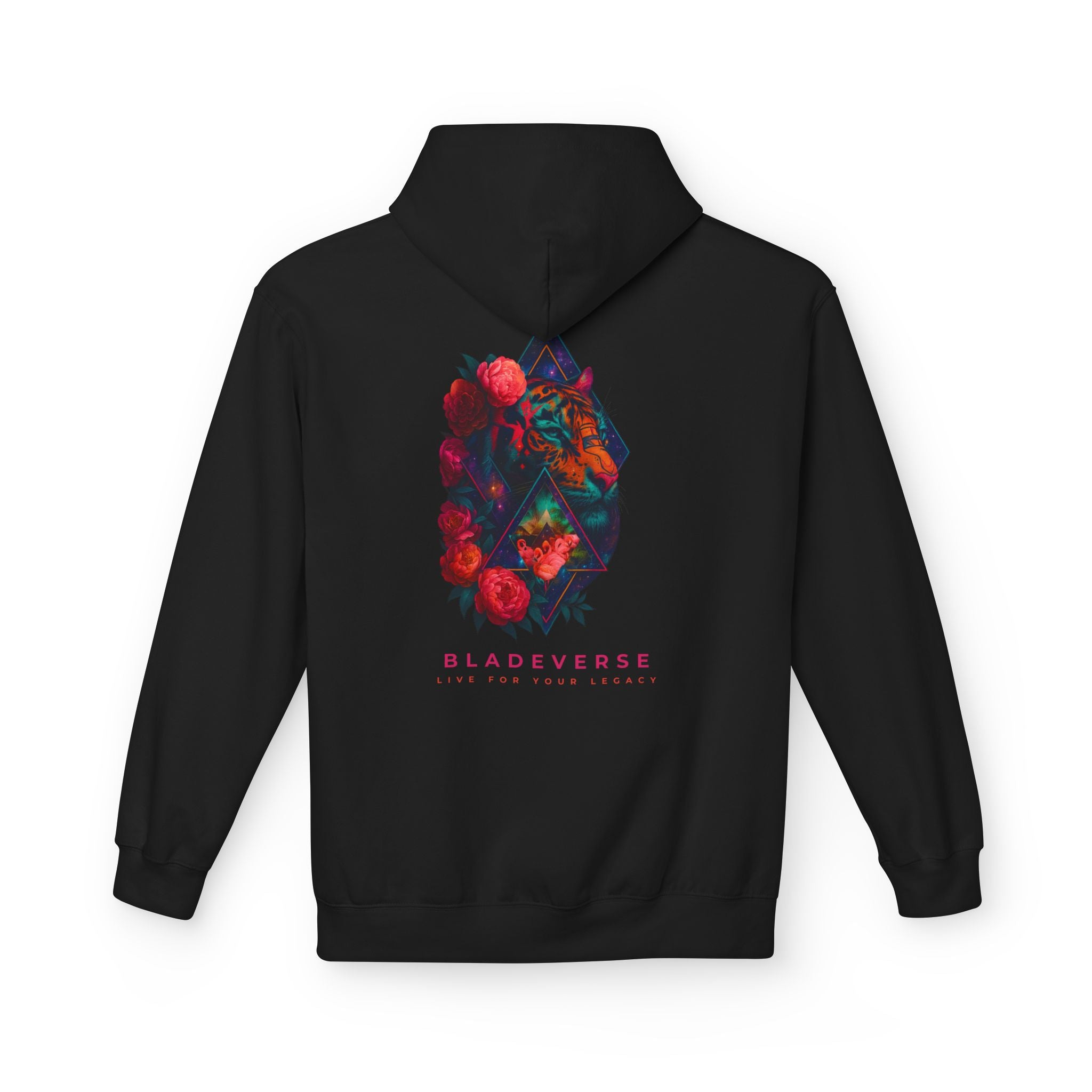 Bladeverse Galactic Floral Tiger Hoodie