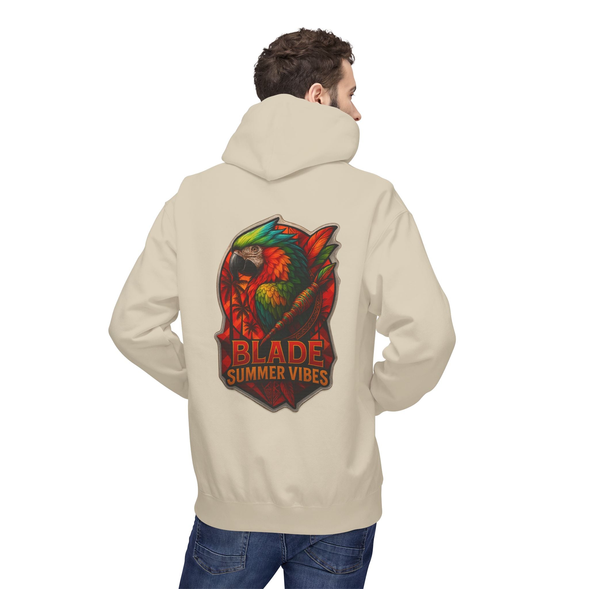 Aztec Parrot Hoodie