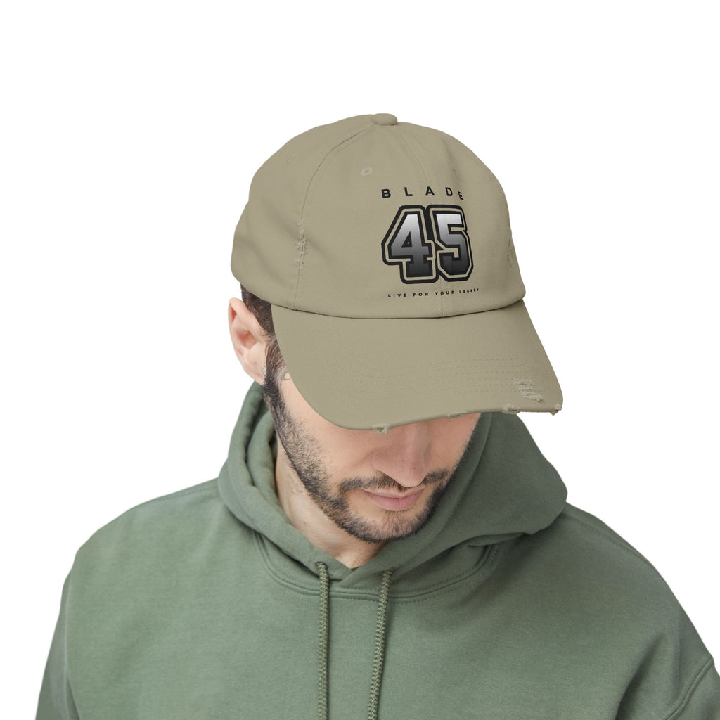 Blade 45 Trendy Unisex Distressed Hat/Cap