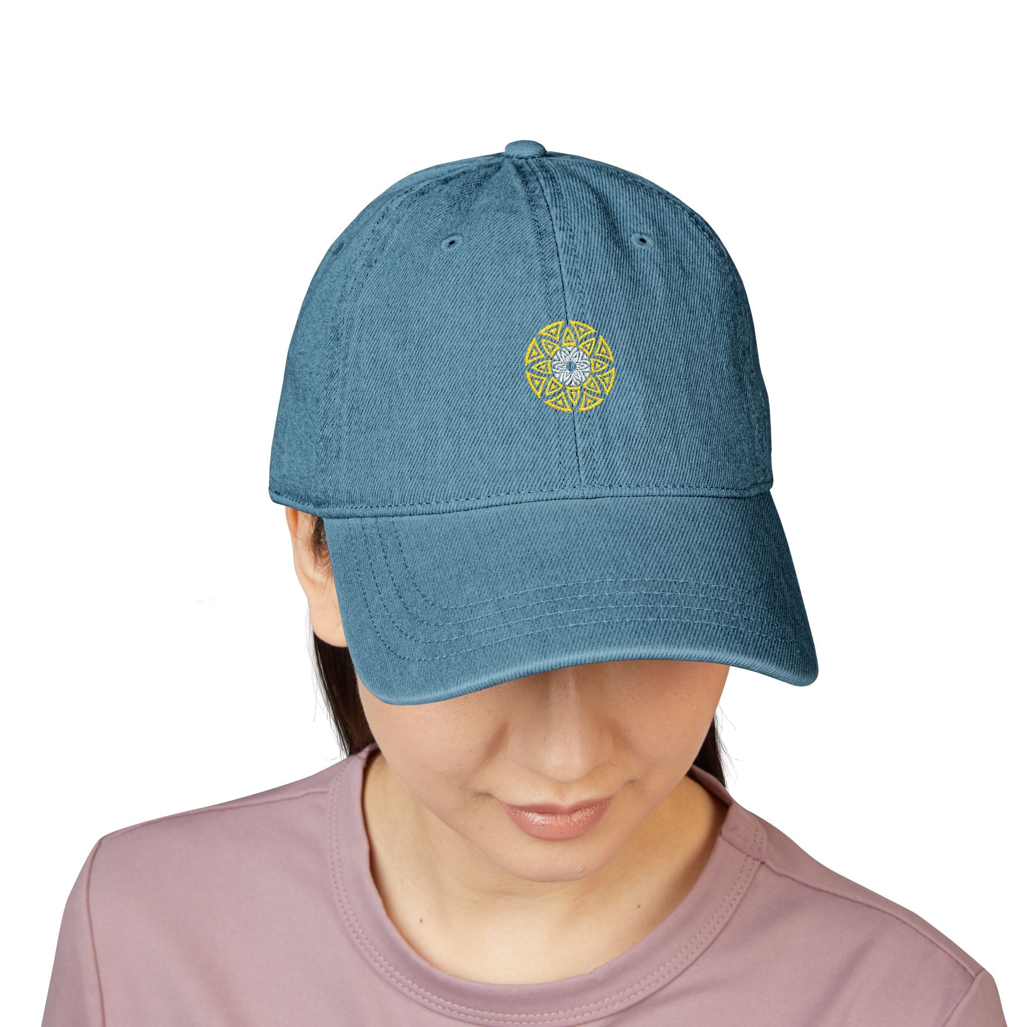 Denim Daze Ethereal Azteca Embroidered Hat/Cap (Embroidery)