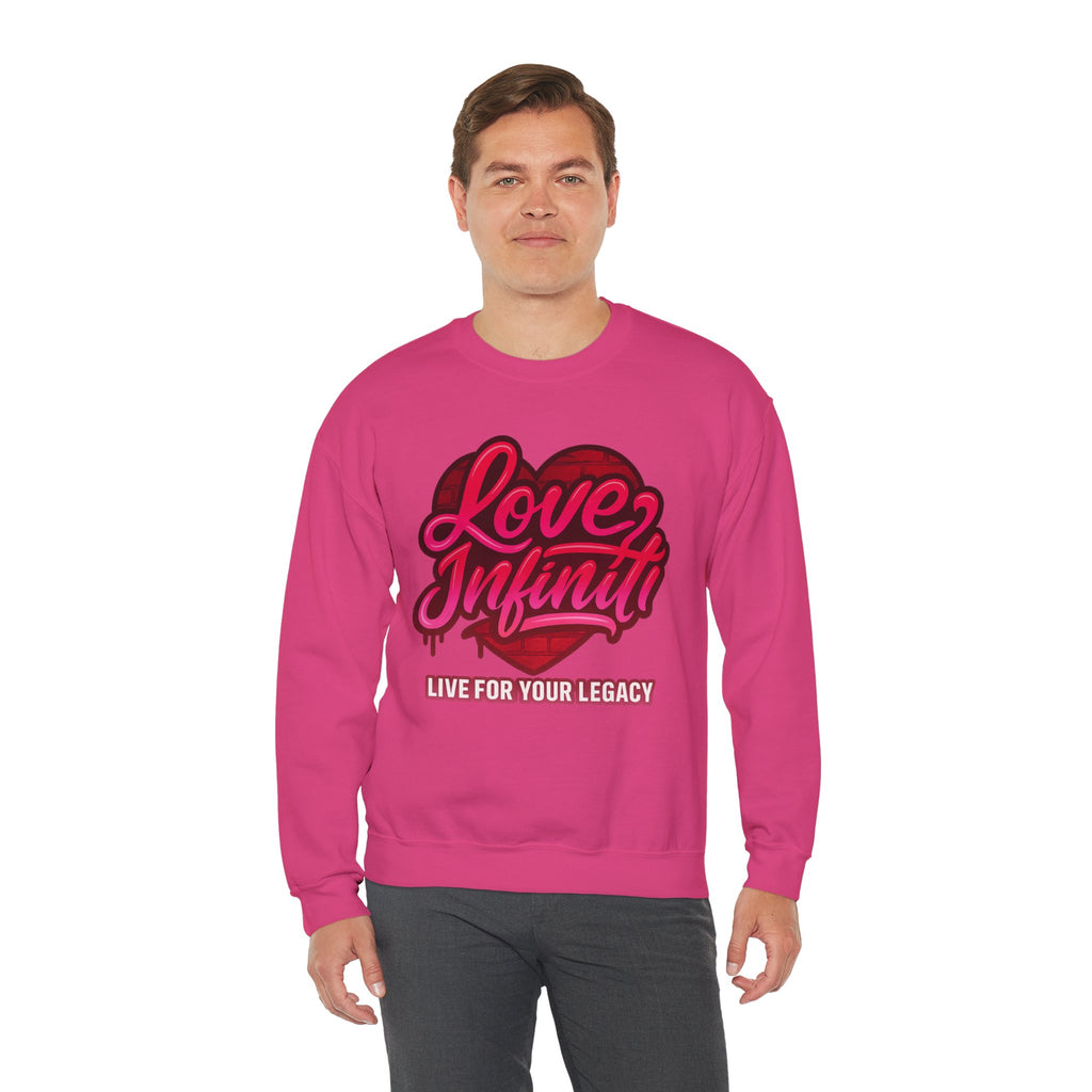 Love, Infiniti Street Vibes Unisex Crewneck Sweater