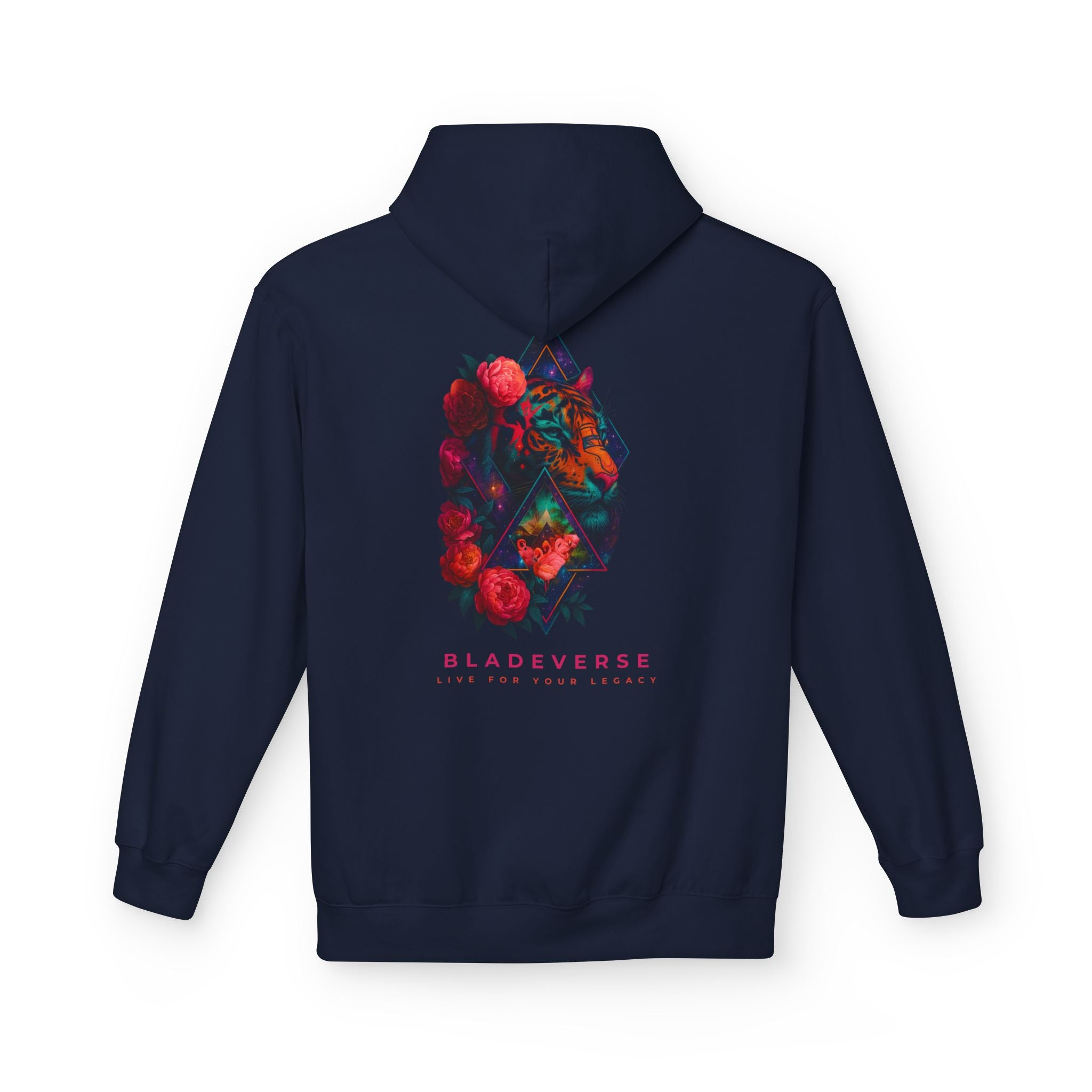 Bladeverse Galactic Floral Tiger Hoodie