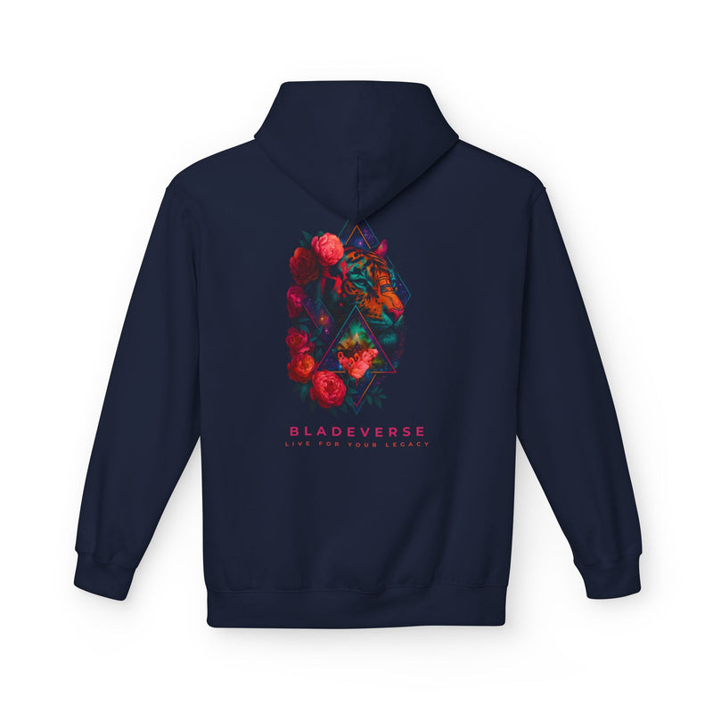 Bladeverse Galactic Floral Tiger Hoodie