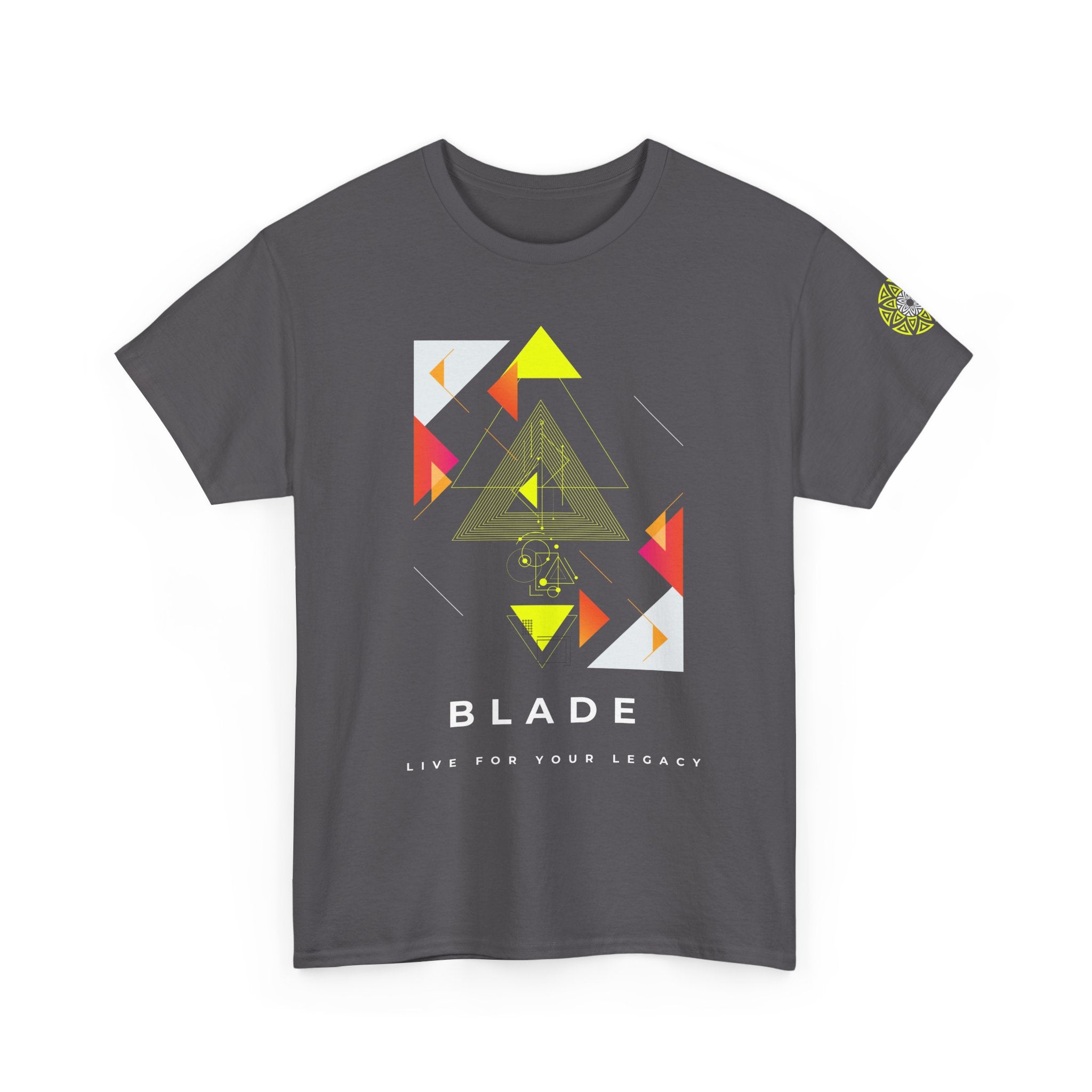 Geometric Odyssey Version 2 Neon Multi T-Shirt