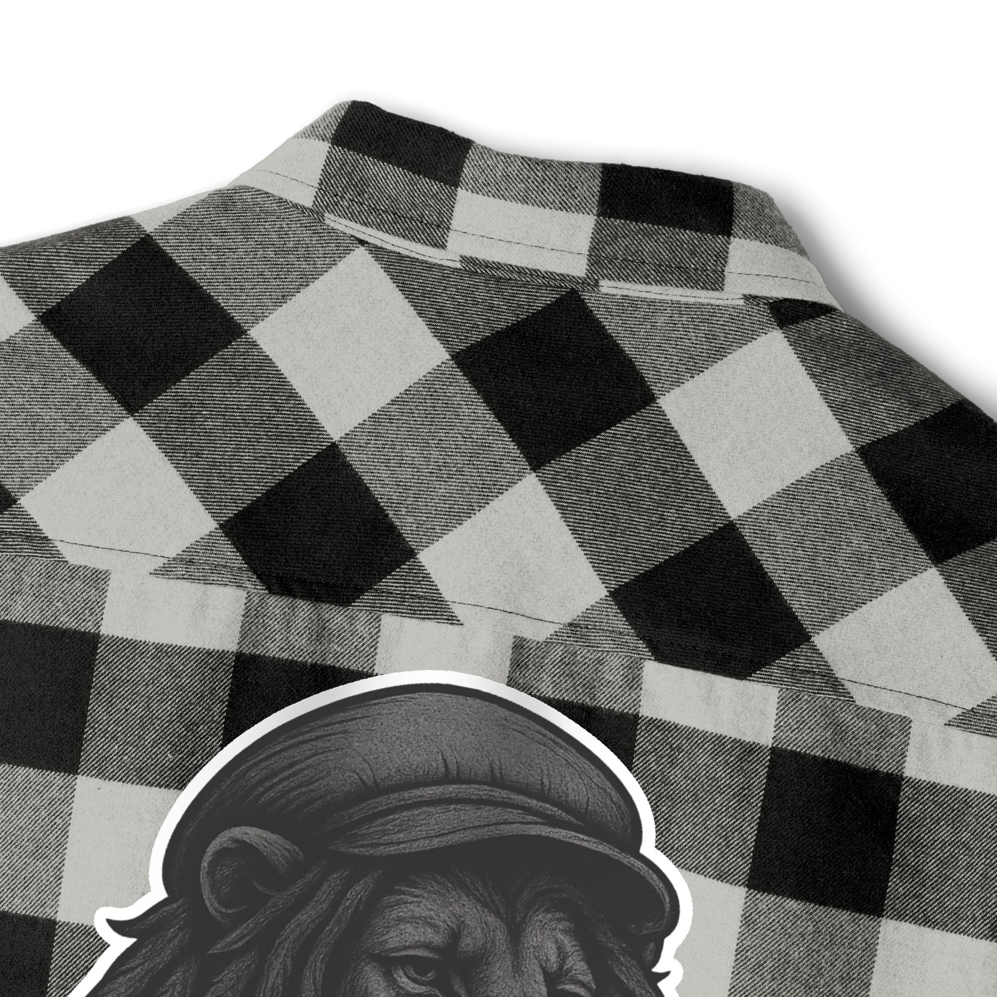 Rasta Lion Version 2 Flannel Shirt